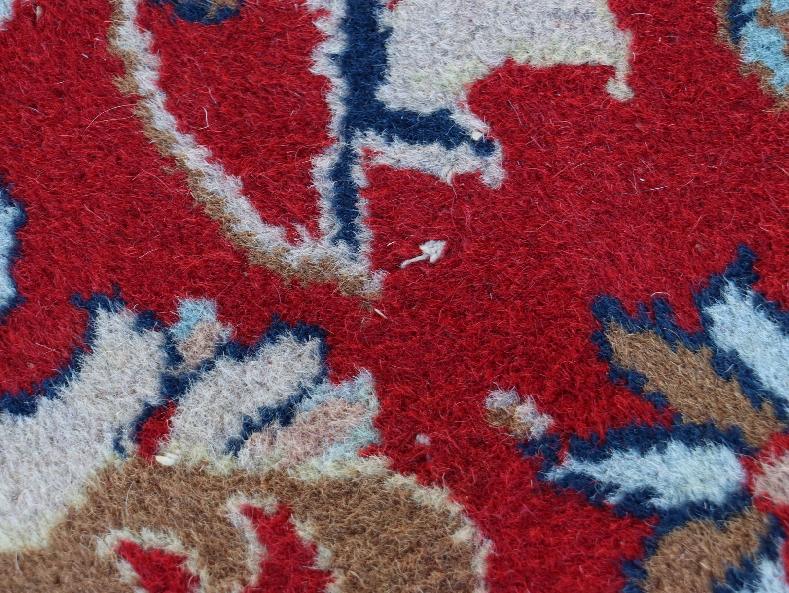 Excellent 12 Foot Oriental Isfahan Wool Carpet - 13