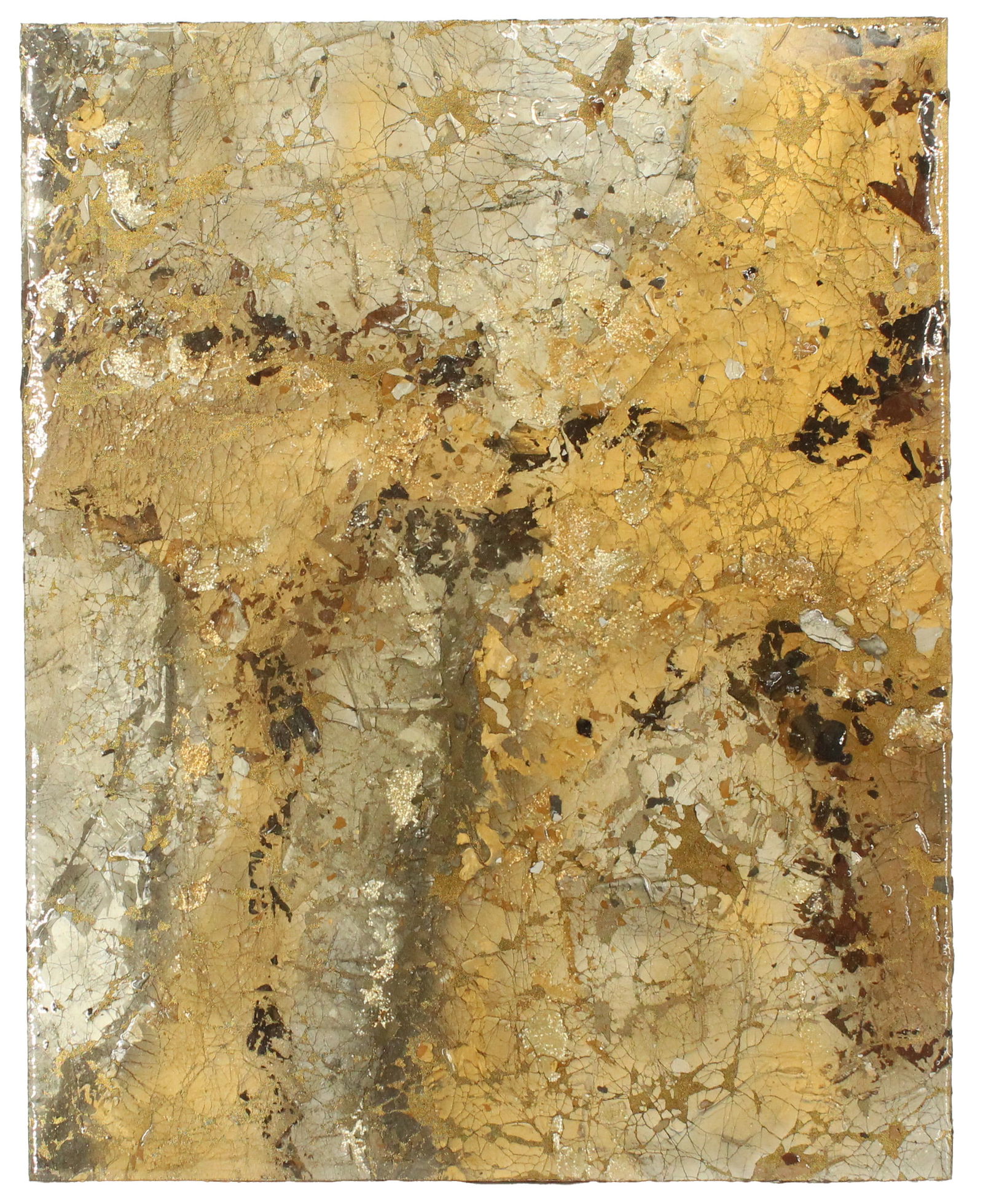 Miller (20th Century) Mixed Media Abstract Art "Destiny" (1 of 12)