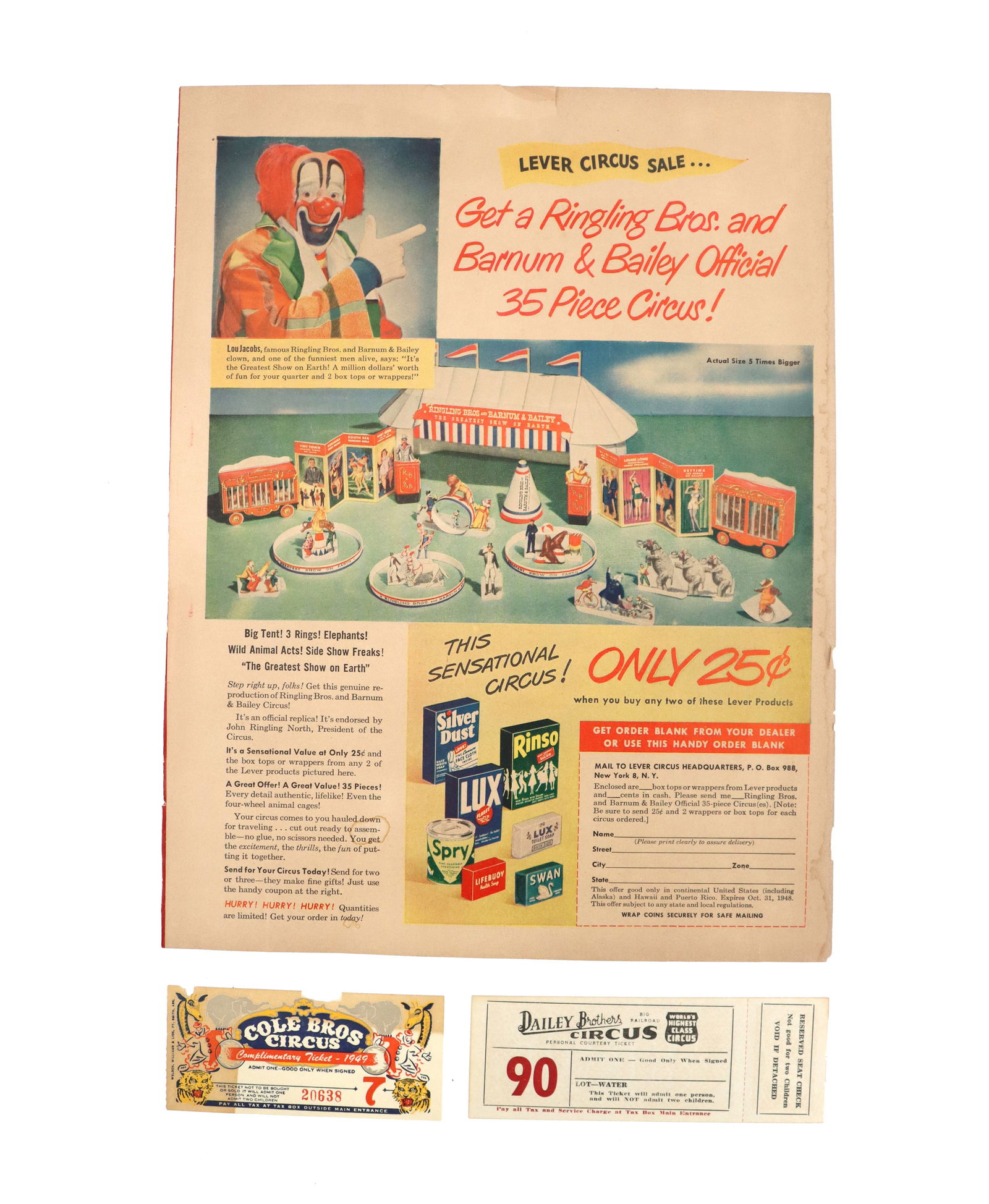 (3) Pieces of American Circus Ephemera (1 of 14)