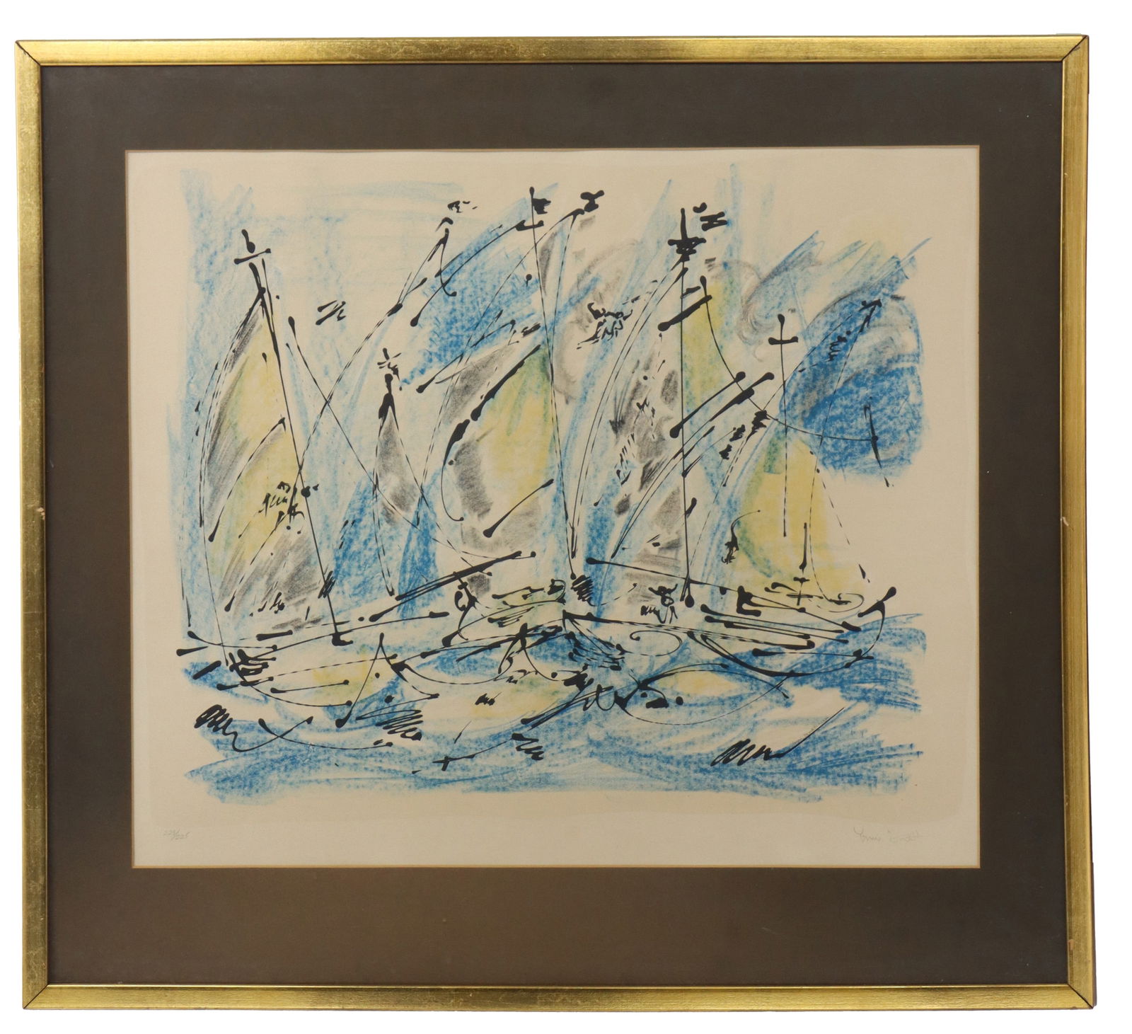 Yanni Posnakoff (1933-2020) Greek/American, Signed and Numbered Lithograph (1 of 12)