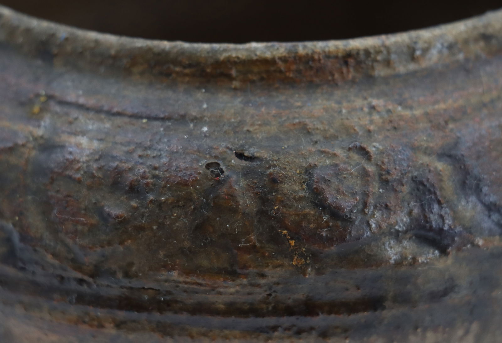 Signed Hand Thrown Earthenware Pot - 10