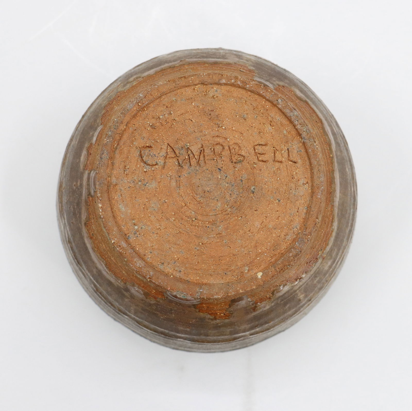 Signed Hand Thrown Earthenware Pot - 13