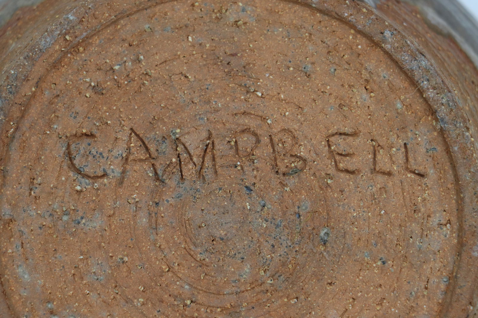 Signed Hand Thrown Earthenware Pot - 14