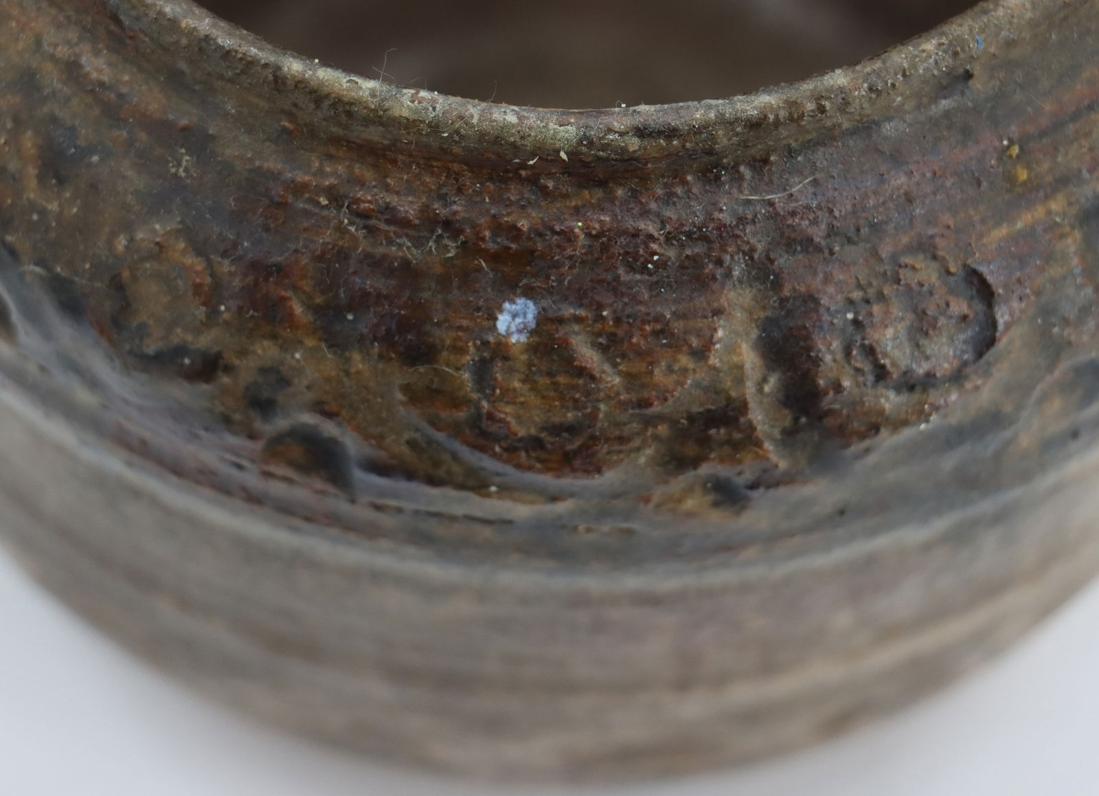 Signed Hand Thrown Earthenware Pot - 9