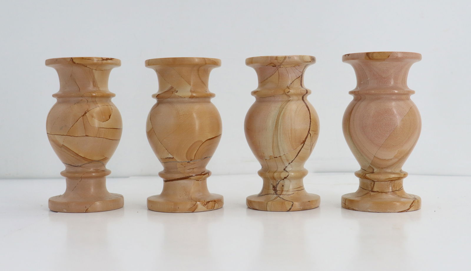 (7) Alabaster Vases - 14