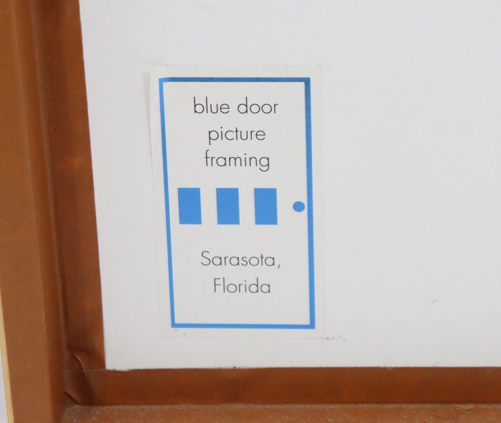 Framed Numbered Egyptian Lithograph - 10