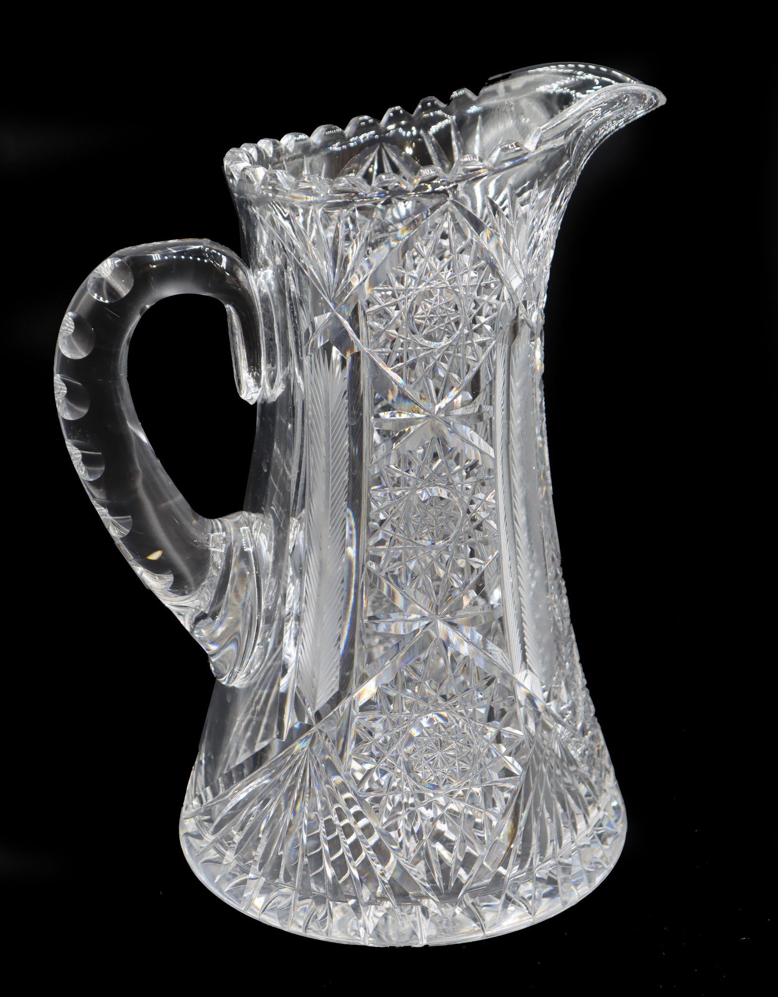 American Brilliant Period Cut Crystal Pitcher (1 of 12)