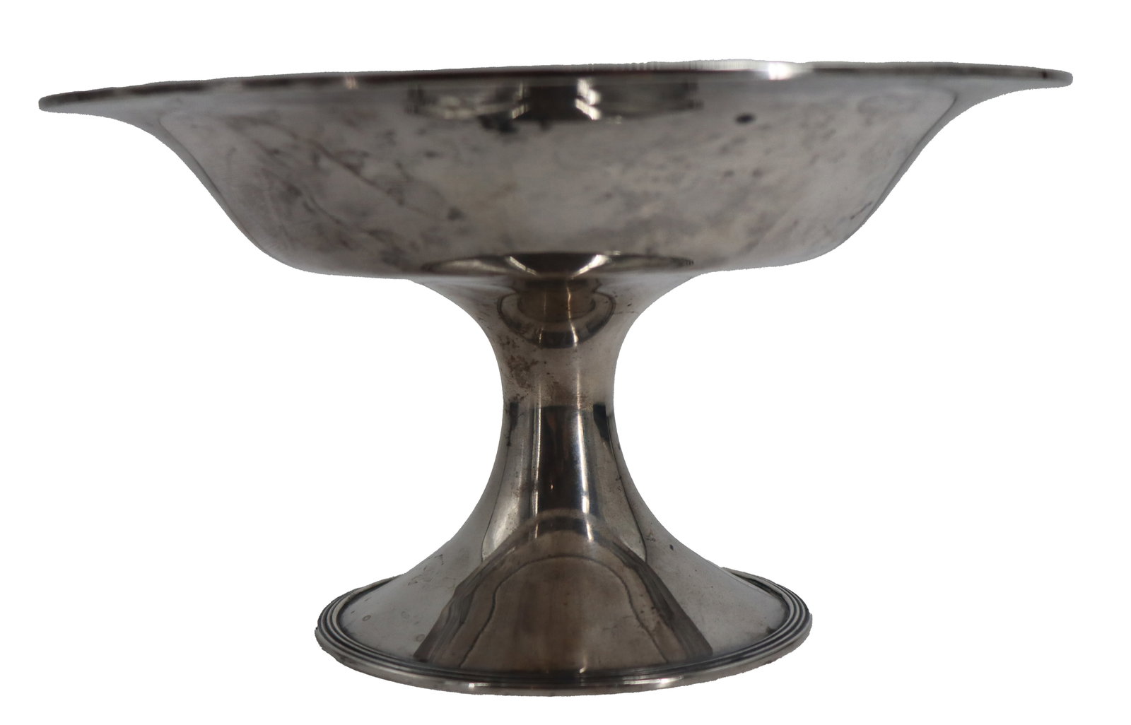 Antique French Sterling Silver Pedestal Compote Bowl - 11.74 ozt. (1 of 12)