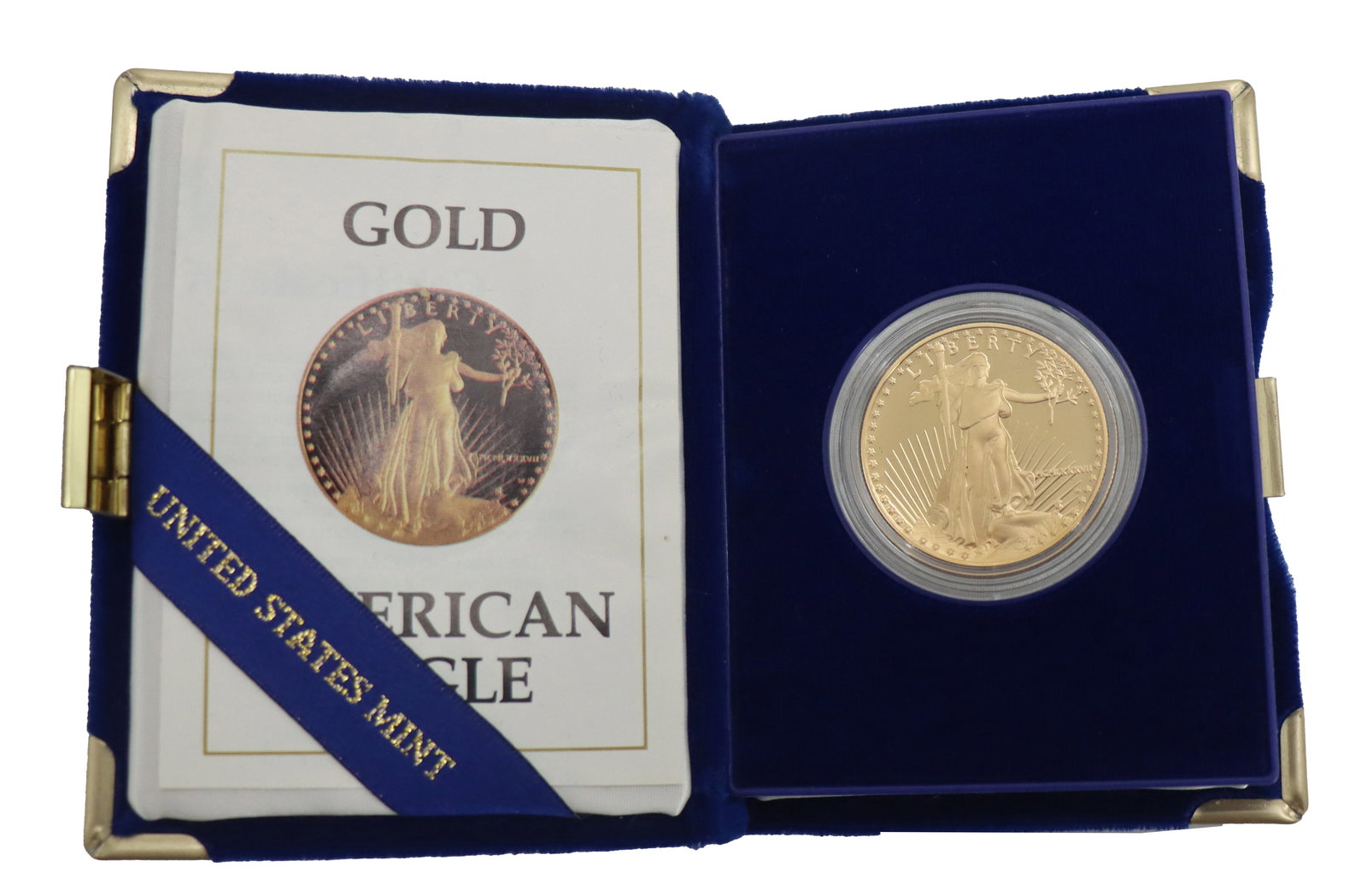 1986-W $50 American Gold Eagle 1oz Proof Coin (1 of 10)