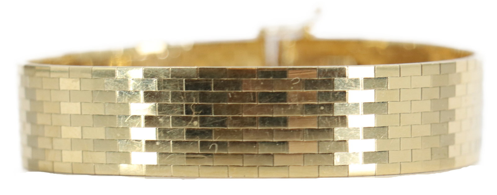 Marked Italian 14k Gold Bracelet - 33.5 g. (1 of 14)