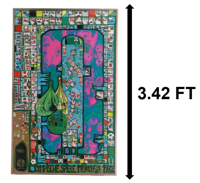 Friedensreich Hundertwasser (1928-2000) Austrian/New Zealand, 1972 Olympics Poster (1 of 13)