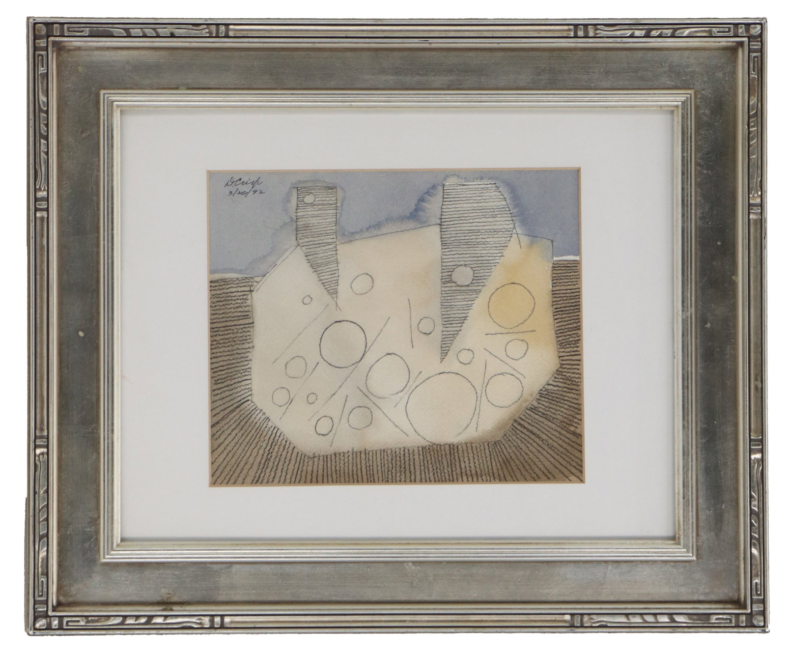 Darrell Crisp, 20th/21st Century American, Abstract Watercolor (1 of 6)