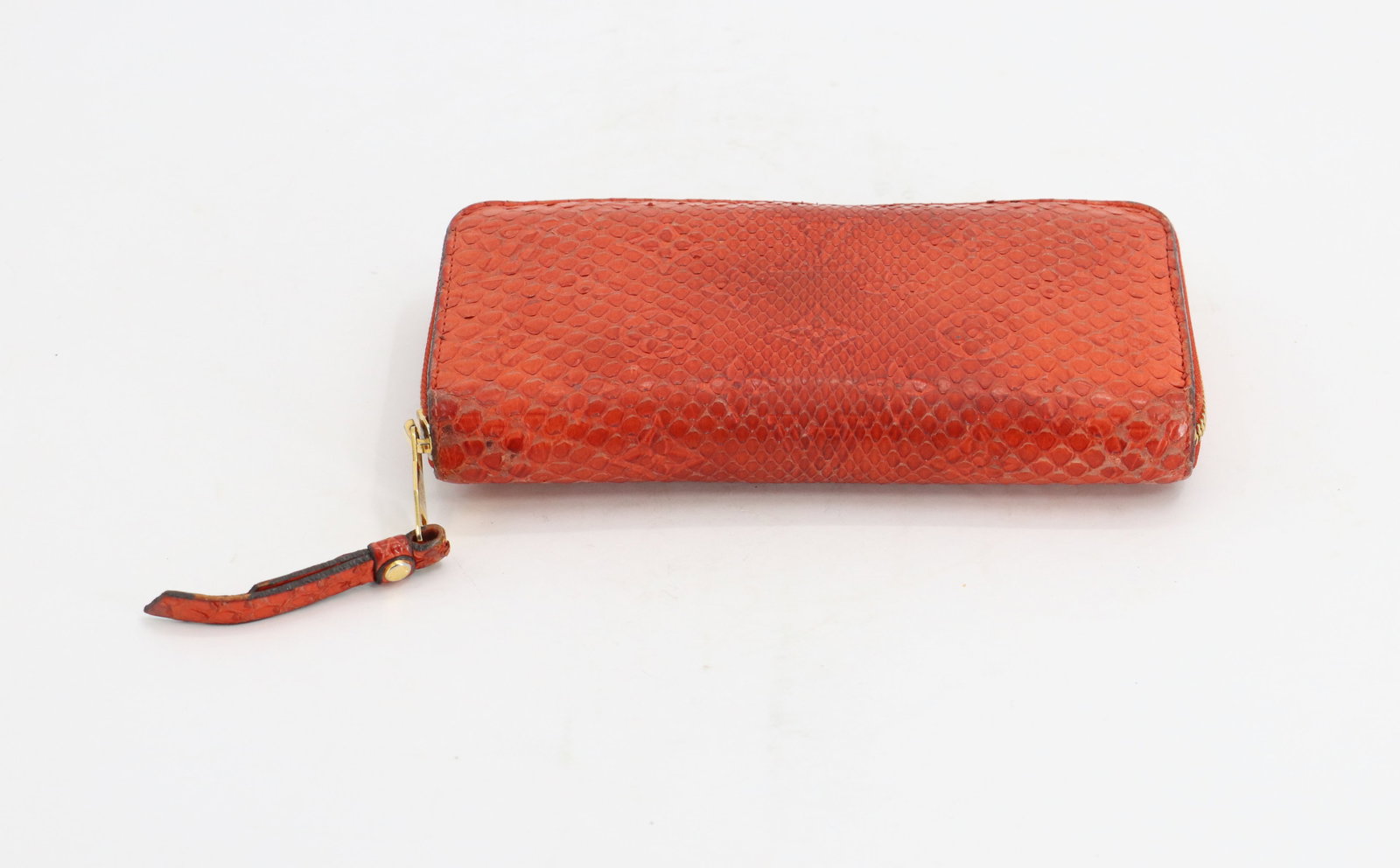 Exotic Red Python Leather Louis Vuitton Zippy Wallet - 2