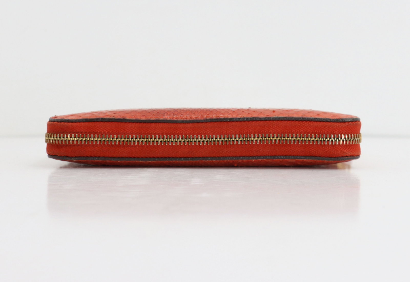 Exotic Red Python Leather Louis Vuitton Zippy Wallet - 5