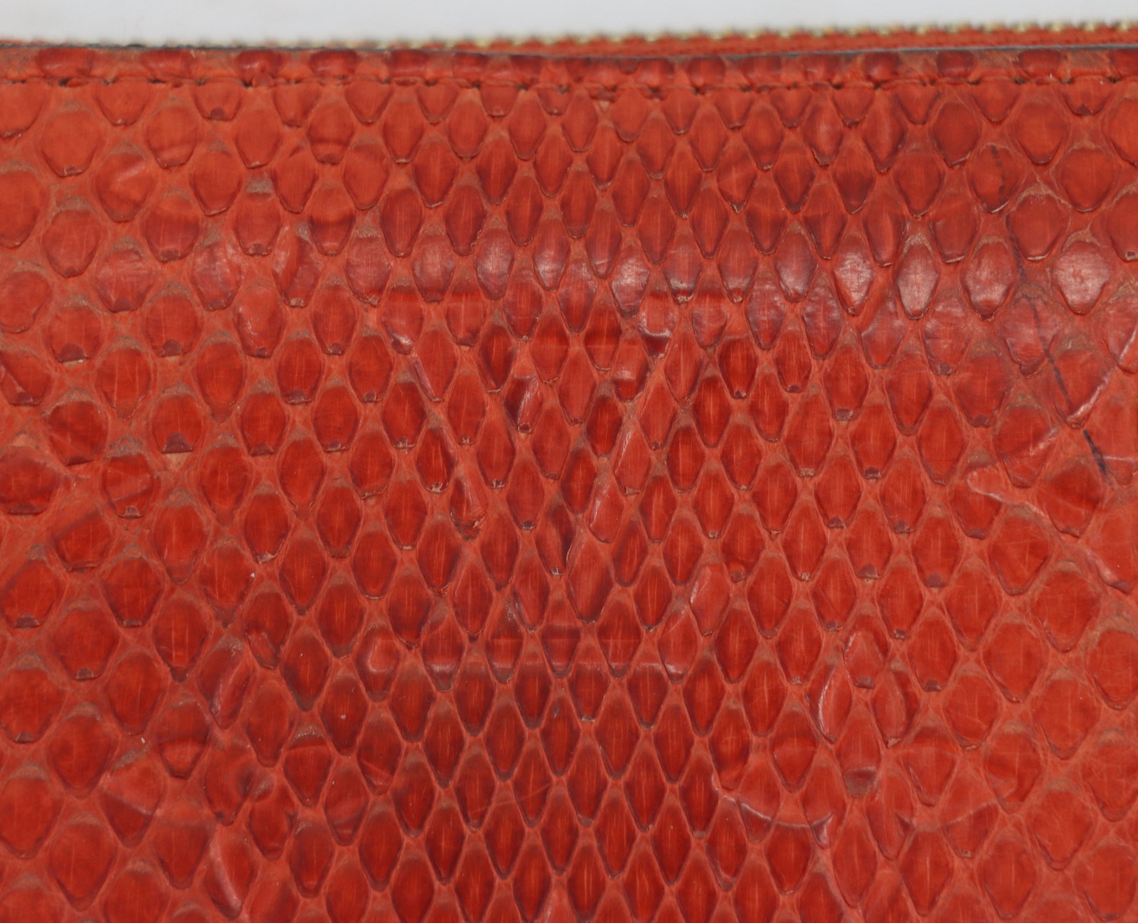 Exotic Red Python Leather Louis Vuitton Zippy Wallet - 7