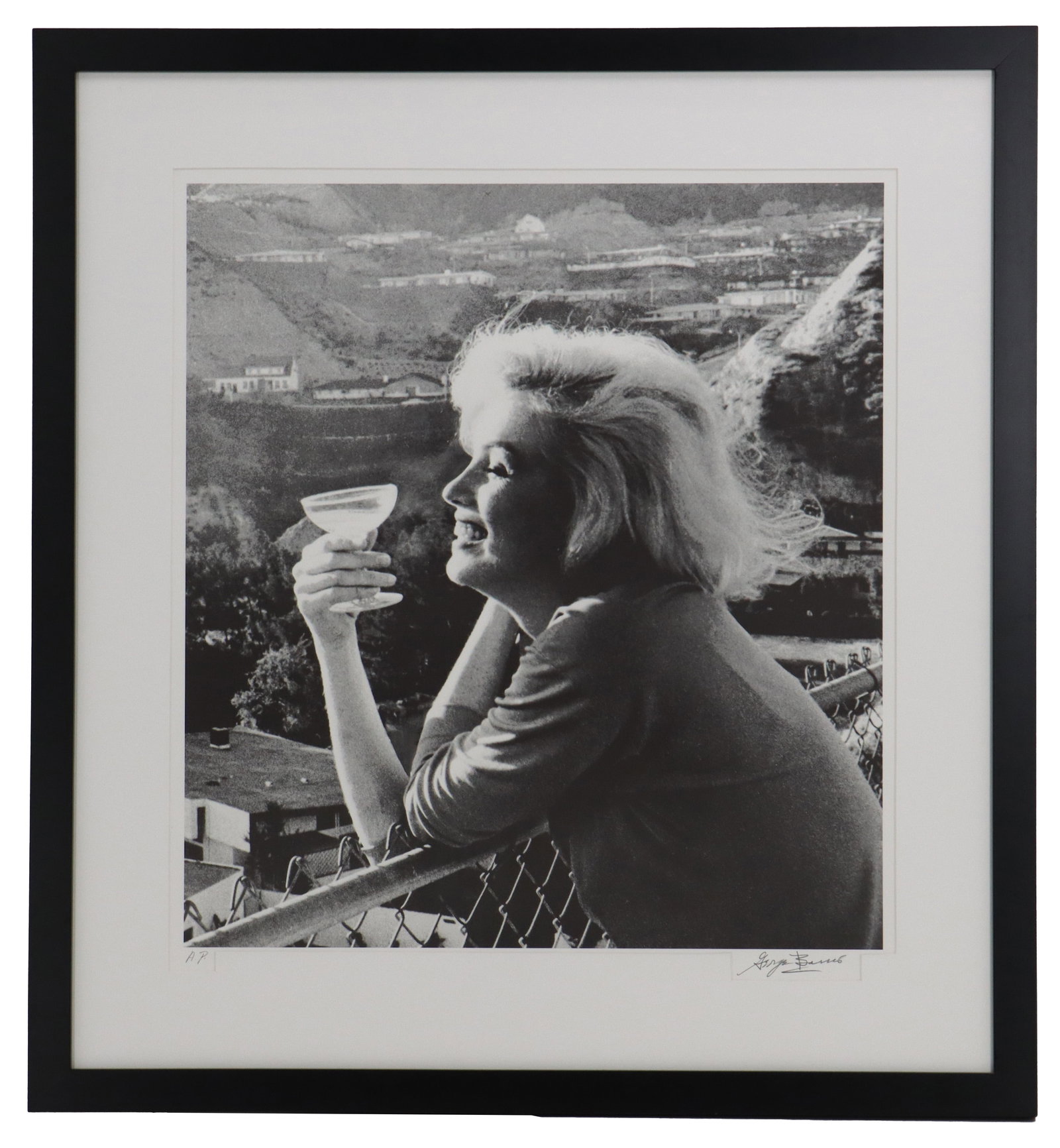 George Barris (1922-2016) American, Artist Proof Photolithograph of Marilyn Monroe (1 of 9)