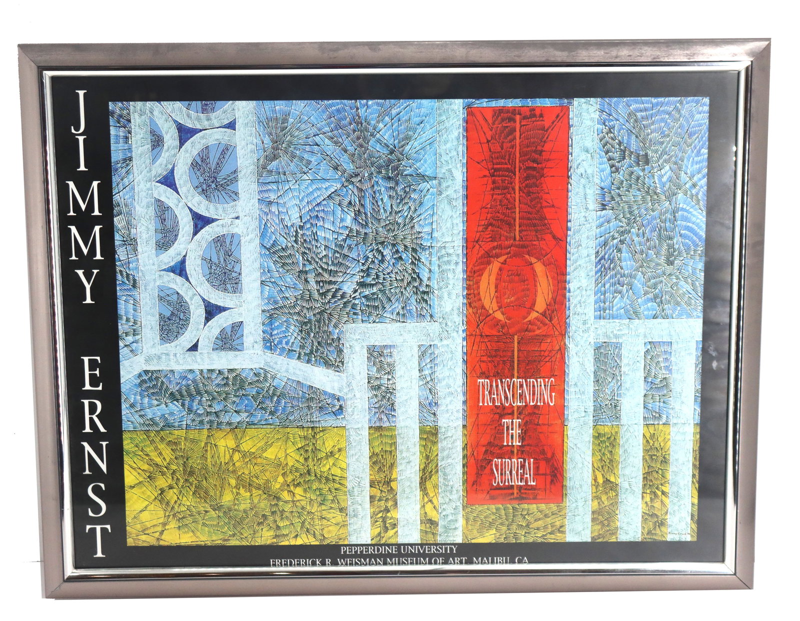 2002 Pepperdine University Jimmy Ernst Exhibition Poster (1 of 15)