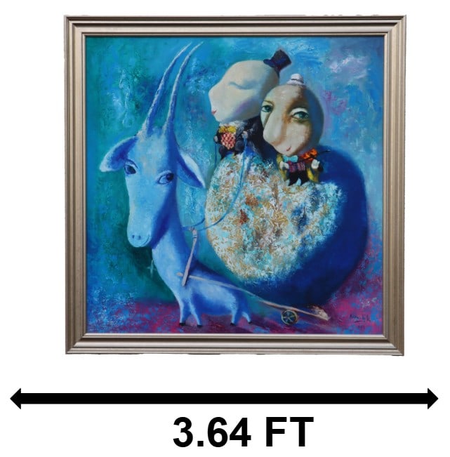 Alexander Kanchik (Born 1959) Russian/Israeli, Whimsical Oil on Canvas (1 of 10)