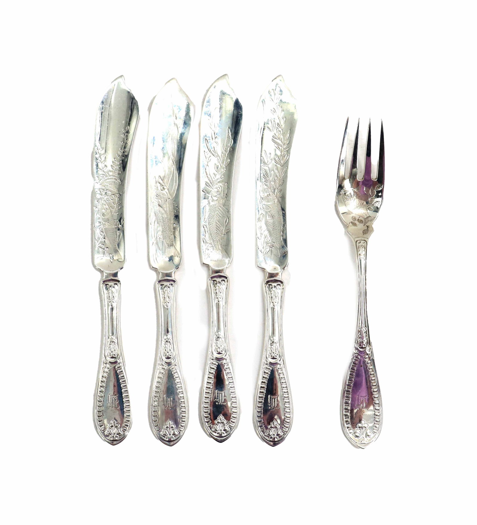 (5) Tiffany & Co. Sterling Silver Utensils - 9.375 ozt. (1 of 12)