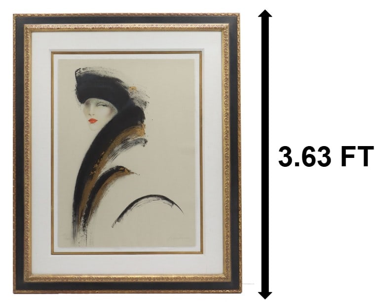 Victoria Montesinos (Born 1944) Mexican/American, Large Portrait Lithograph: Victoria Montesinos (Born 1944) Mexican/American, Large Portrait Lithograph. Signature bottom right in pencil. Numbered 23/300 bottom left in pencil, next to publisher stamp. Accompanied by a Ce