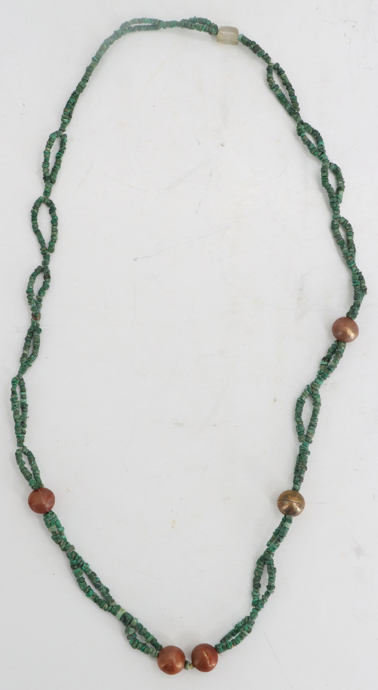 Green Jade Infinity Loop Necklace - 6