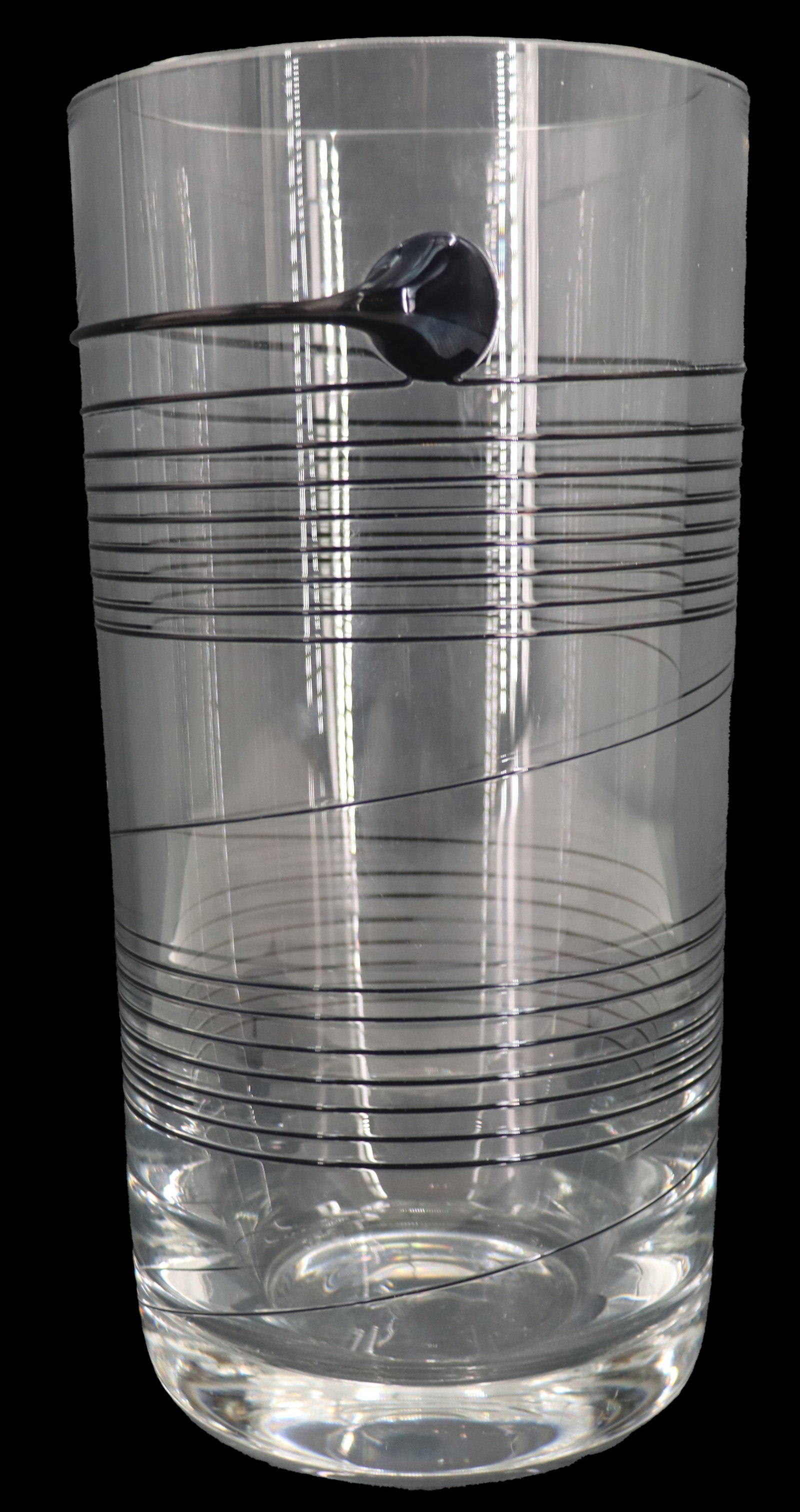 Bertil Vallien (Born 1938) Swedish, Spinn Art Glass Vase for Kosta Boda (1 of 15)