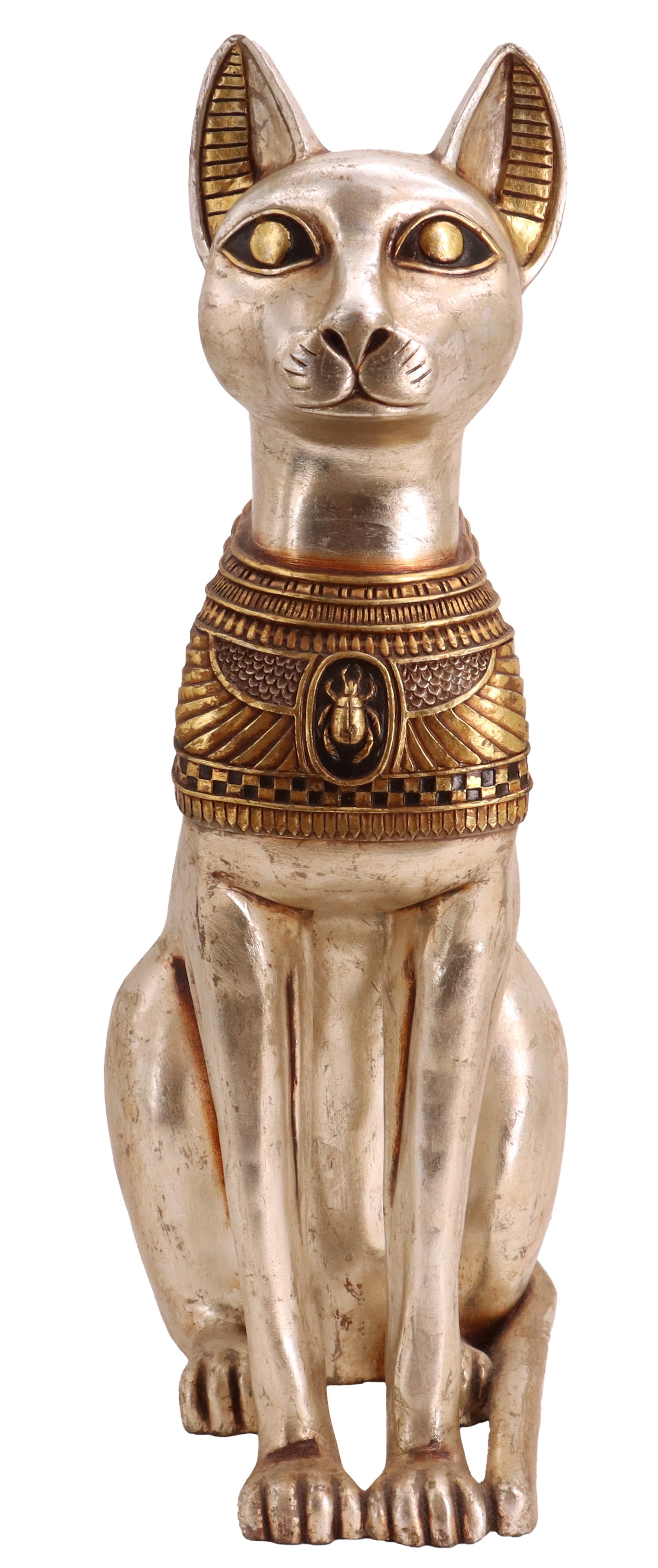 AW Design Egyptian Style Decorative Fiberglass Bastet Cat Statue (1 of 17)