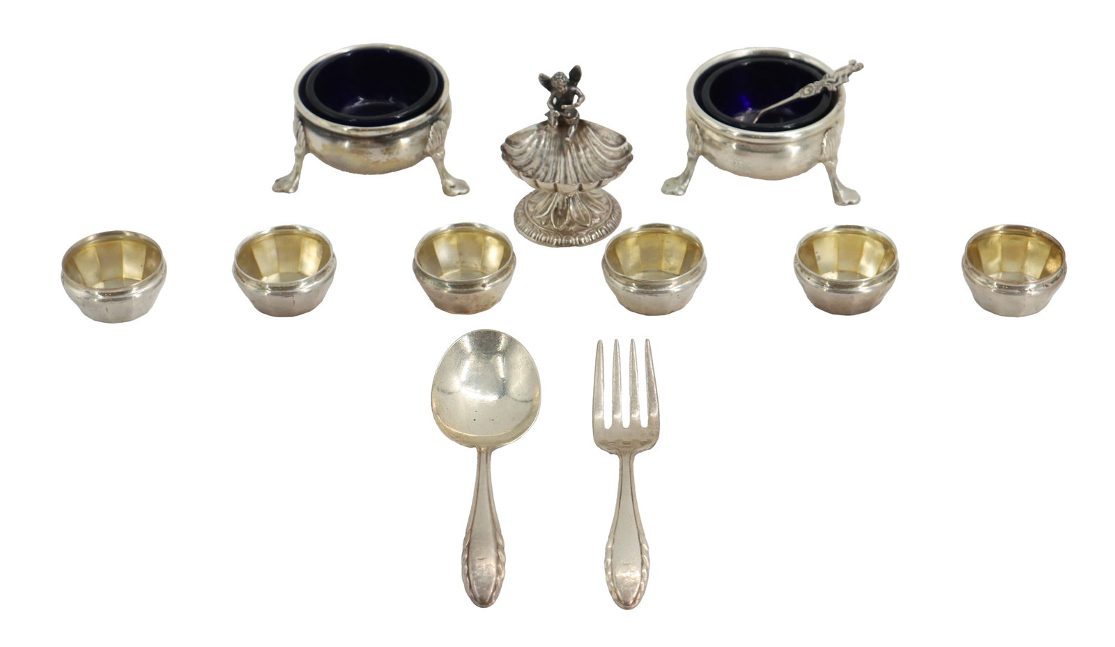 (12) American Sterling Silver Pieces - 5.220 ozt. (1 of 18)