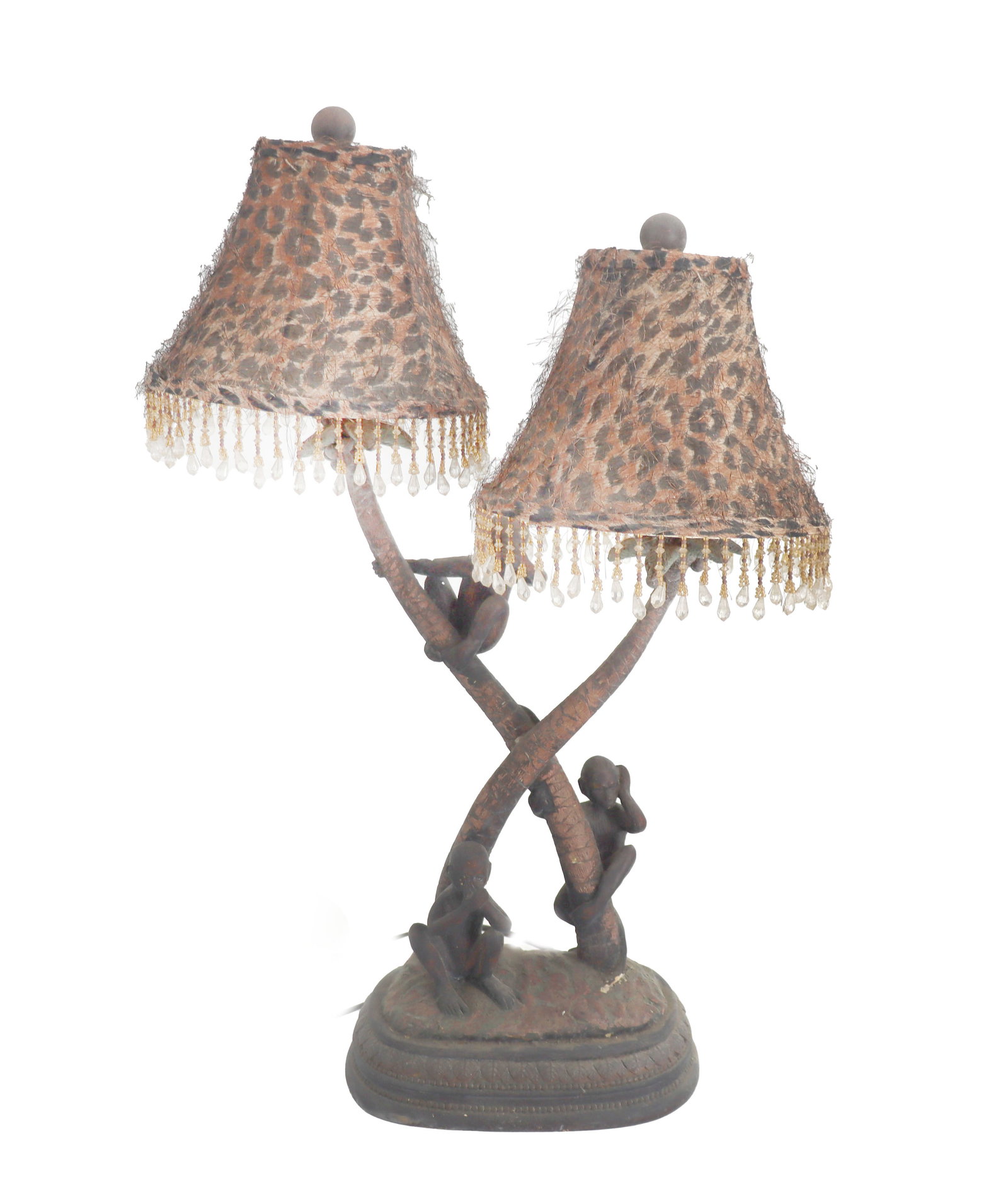 Vintage Retro Brass Monkeys Table Lamp (1 of 18)