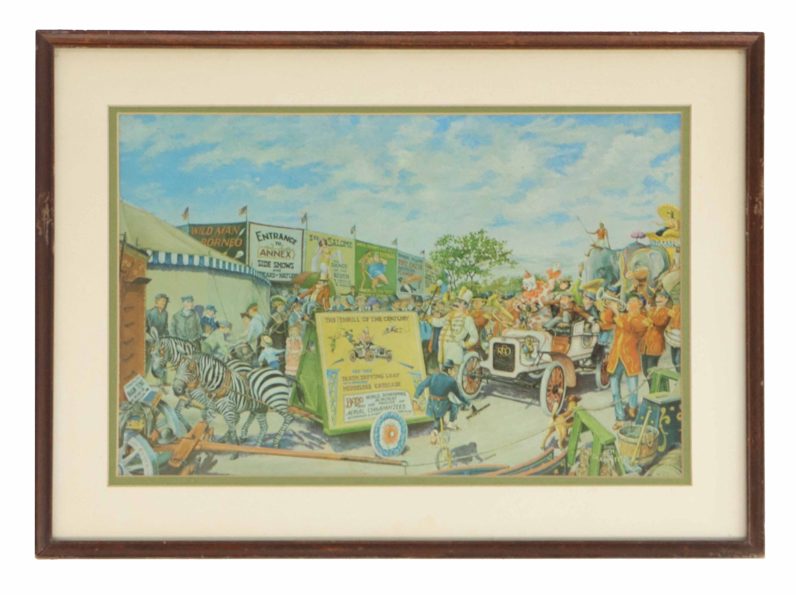 Benjamin Sharpsteen (1895-1980) American, Americana Lithograph (1 of 9)