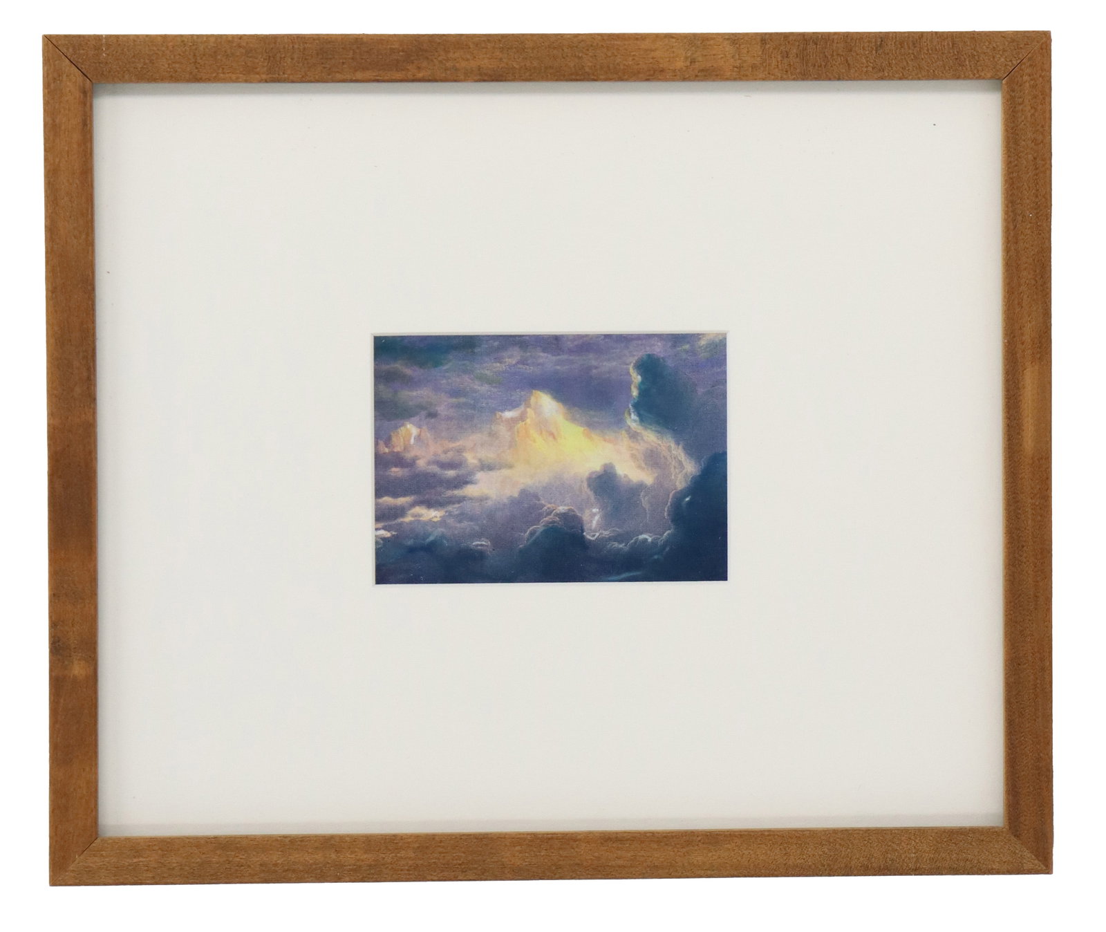 Amy Shock (20th/21st Century) American, Abstract Pastel on Paper Drawing of a Mountain of Gold: Amy Shock (20th/21st Century) American, Abstract Pastel on Paper Drawing of a Mountain of Gold. Exhibition labels, signature, and handwritten inscription on the back. Shock studied at Cornell Universi