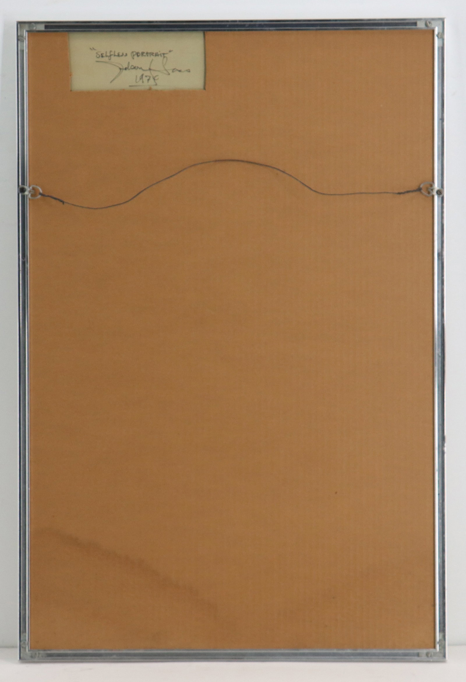 Signed Abstract Expressionist "Selfless Portrait" - 9