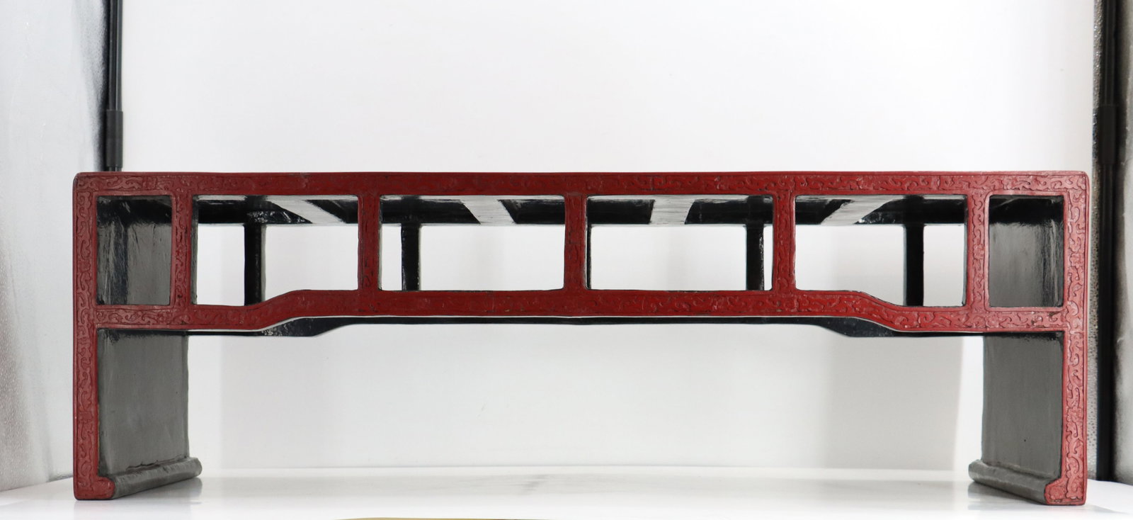 Chinese Cinnabar Low Table - 3