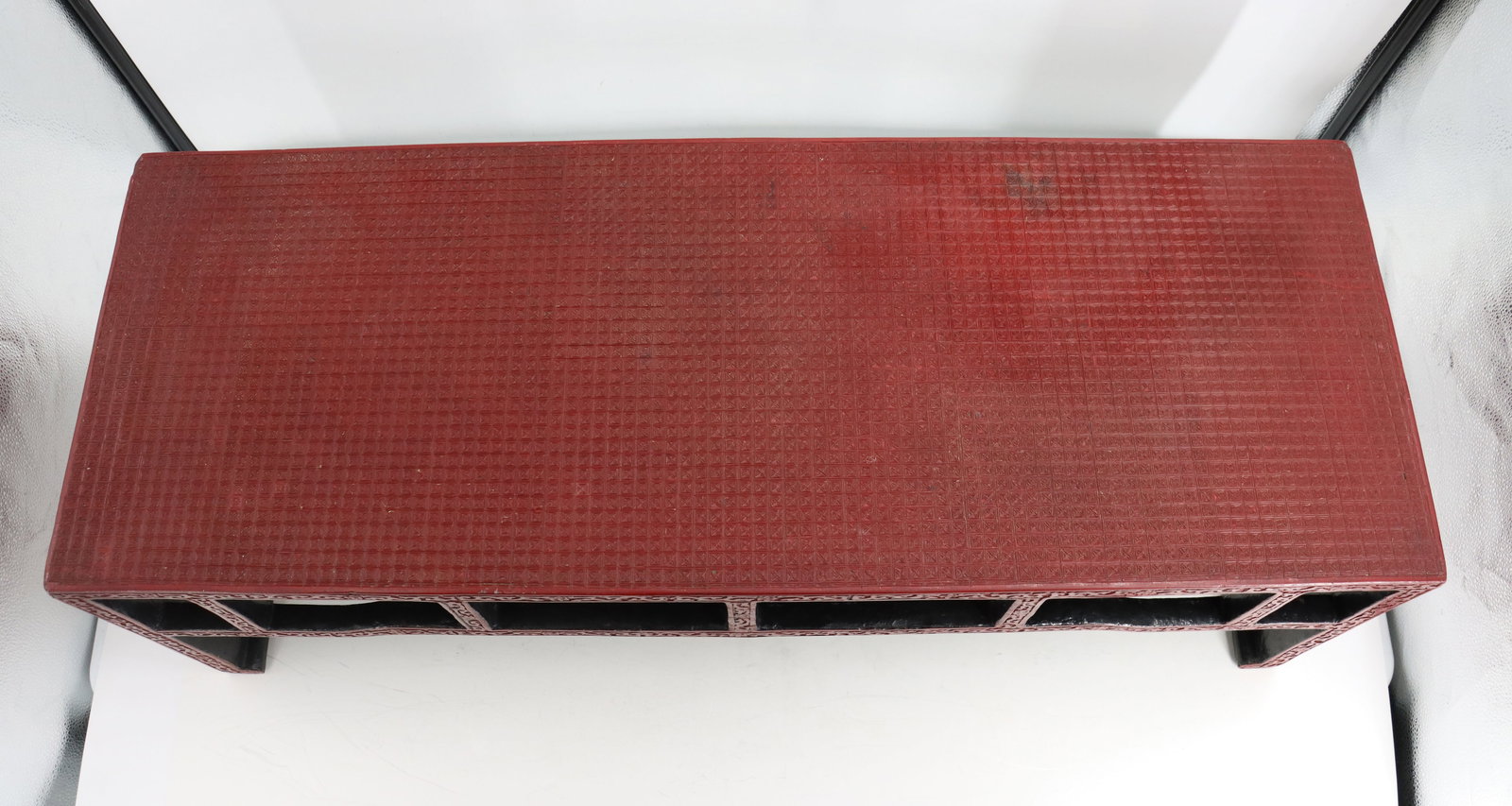 Chinese Cinnabar Low Table - 7