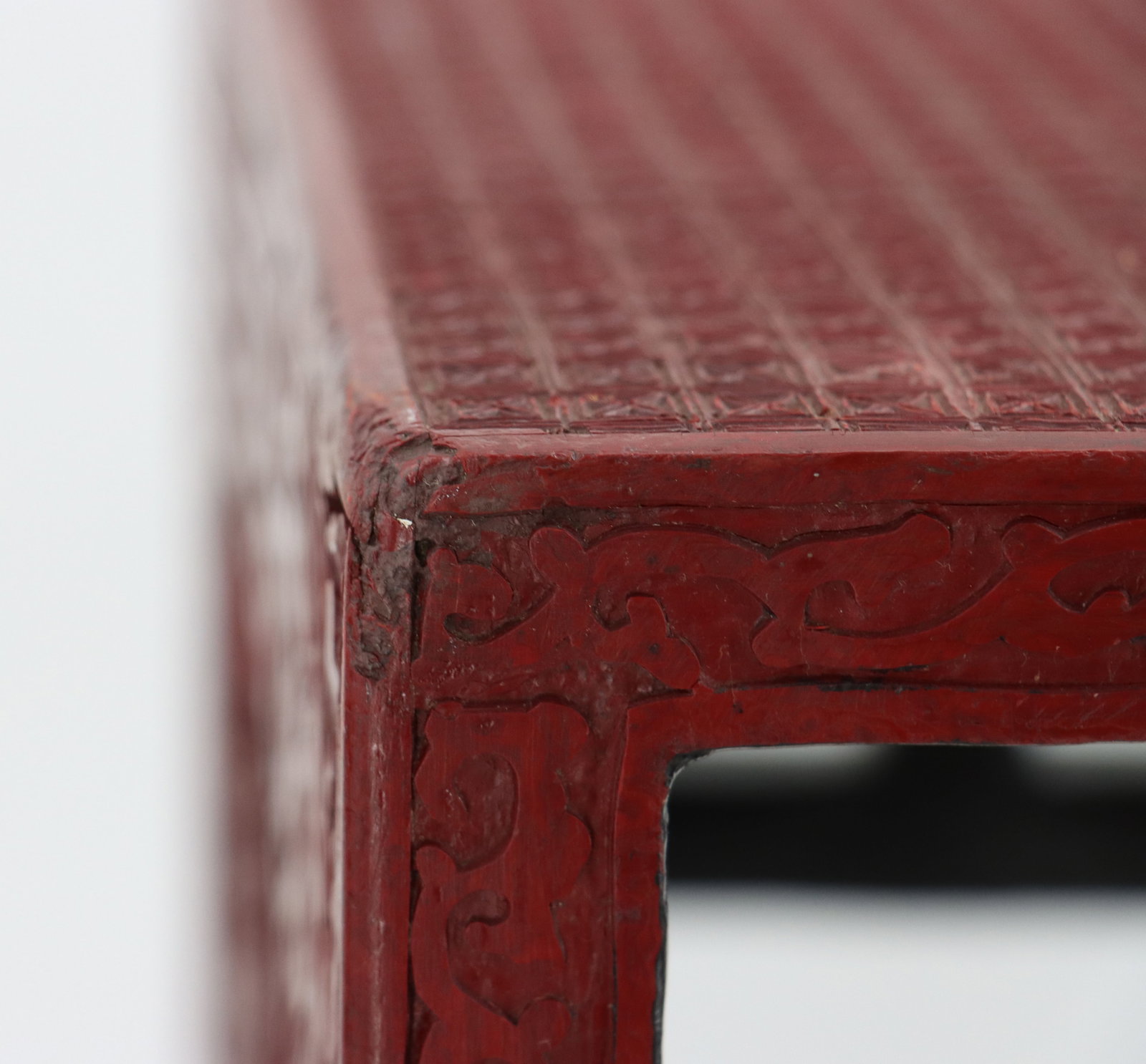 Chinese Cinnabar Low Table - 9