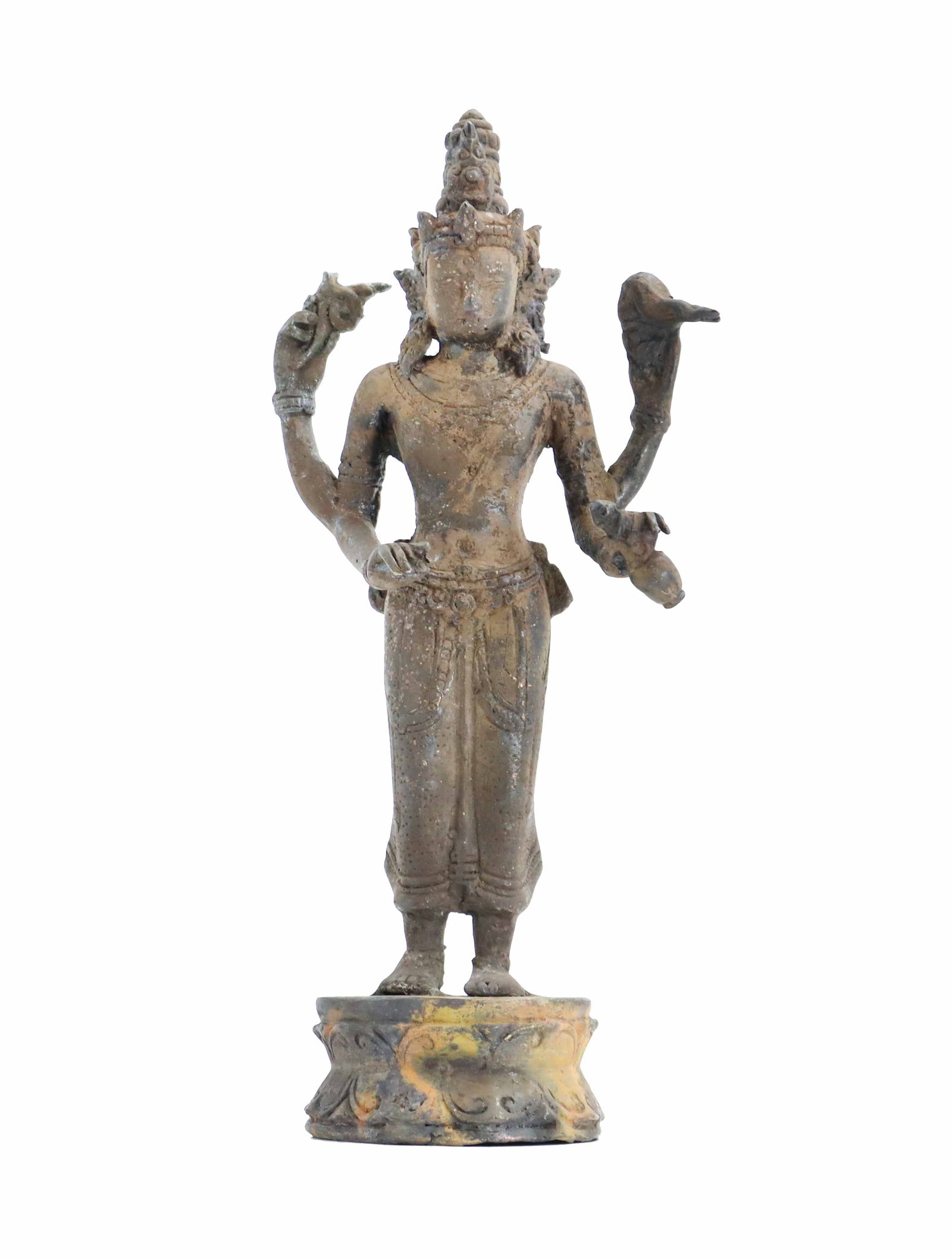Antique Indonesian Hindu Bronze Shiva Statue (1 of 17)