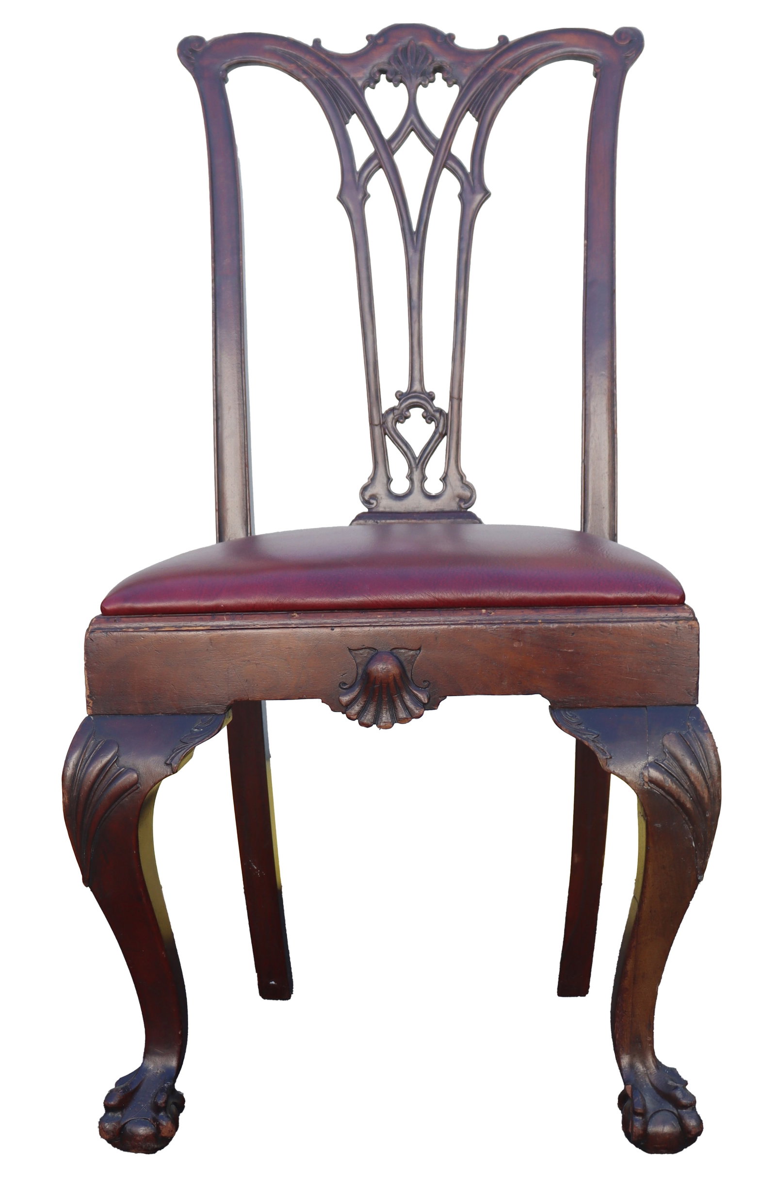 Late 19th Century American Chippendale Style Mahogany Side Chair? (1 of 20)