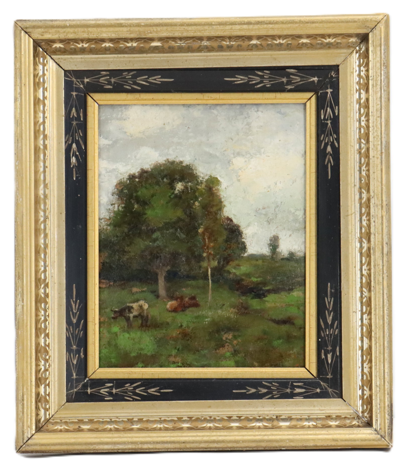 Henry Brewer (1860-1932) American, Oil on Board Landscape (1 of 9)