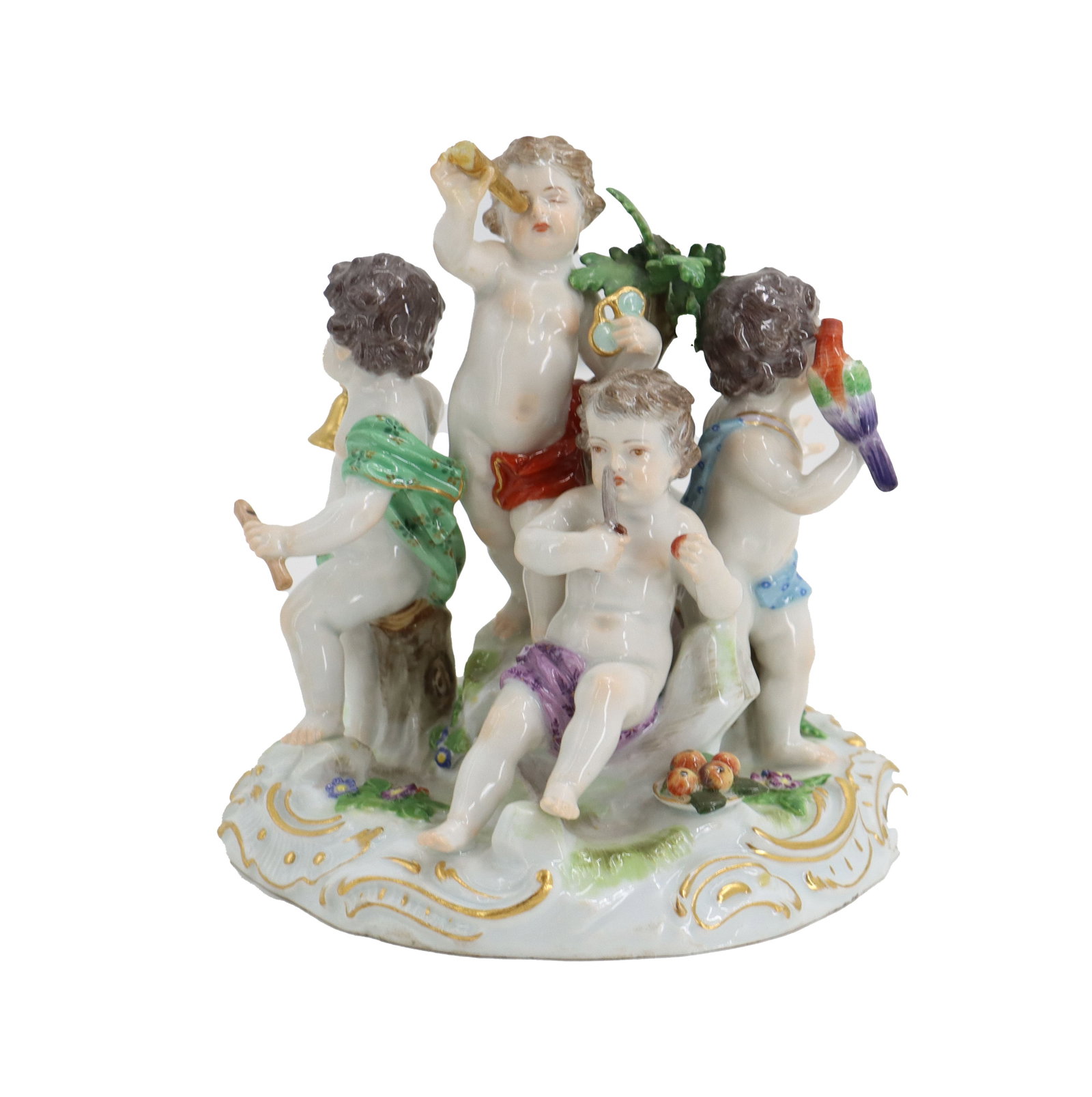 German Meissen Porcelain Statuette of Putti (1 of 16)