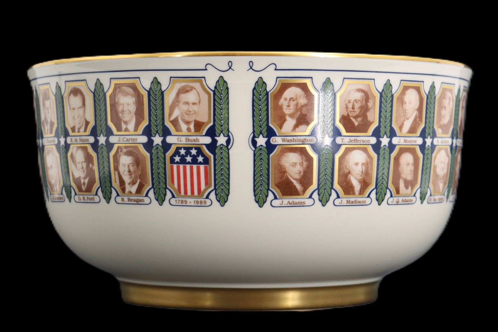 Pickard Dinnerware US Historical Society Presidential Bowl (1 of 20)