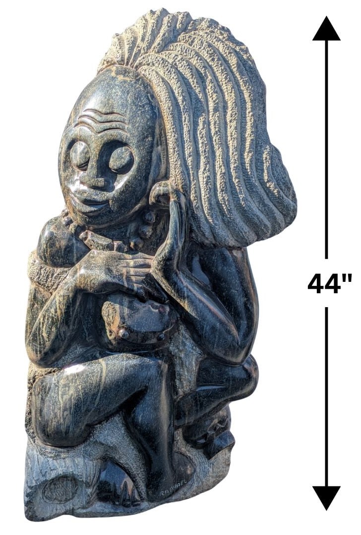 Zimbabwe Shona Sculpture Signed Raphael (1 of 10)