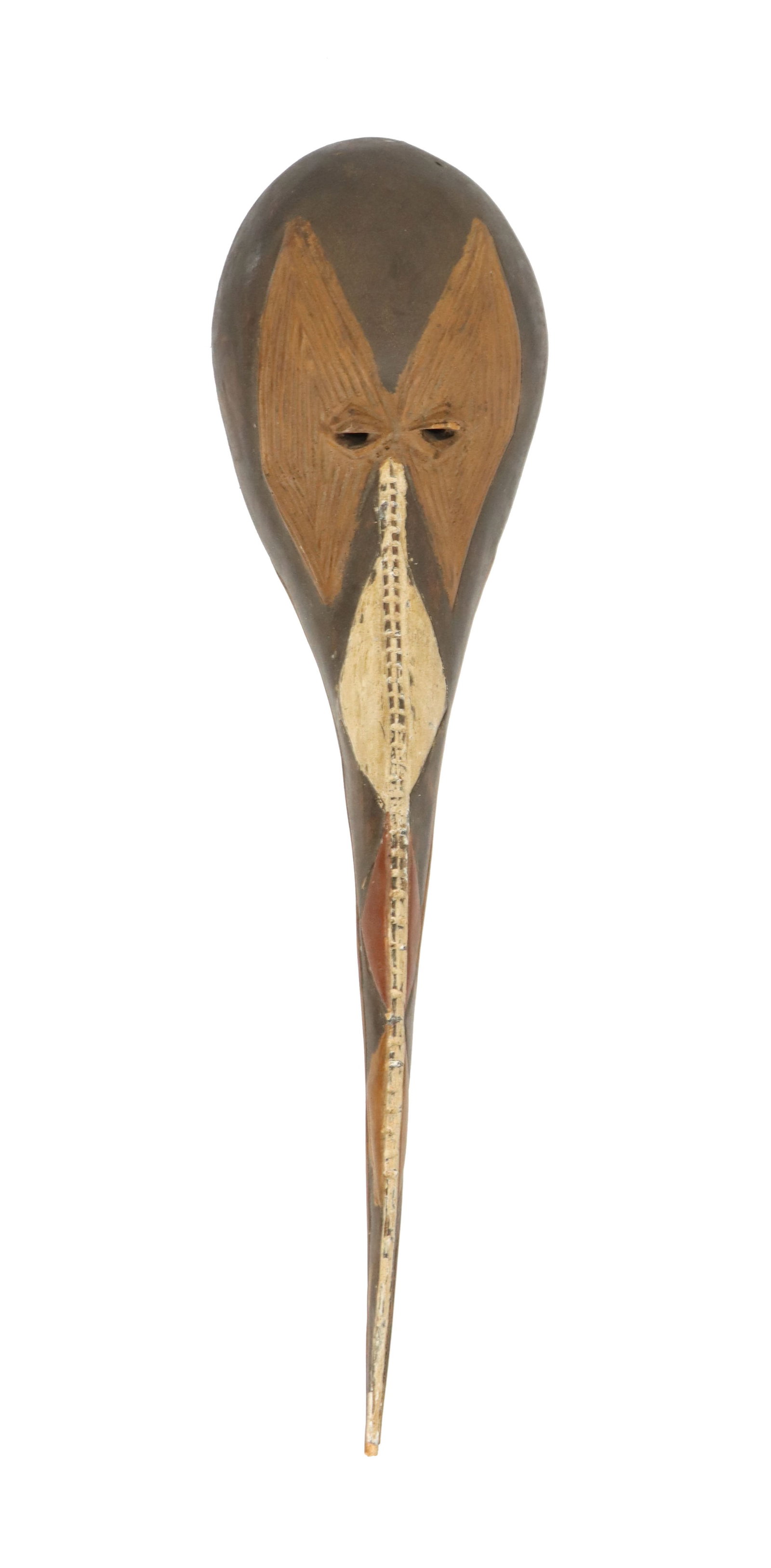 Vintage African Guinea Baga Nimba Carved Wood Bird Mask (1 of 17)