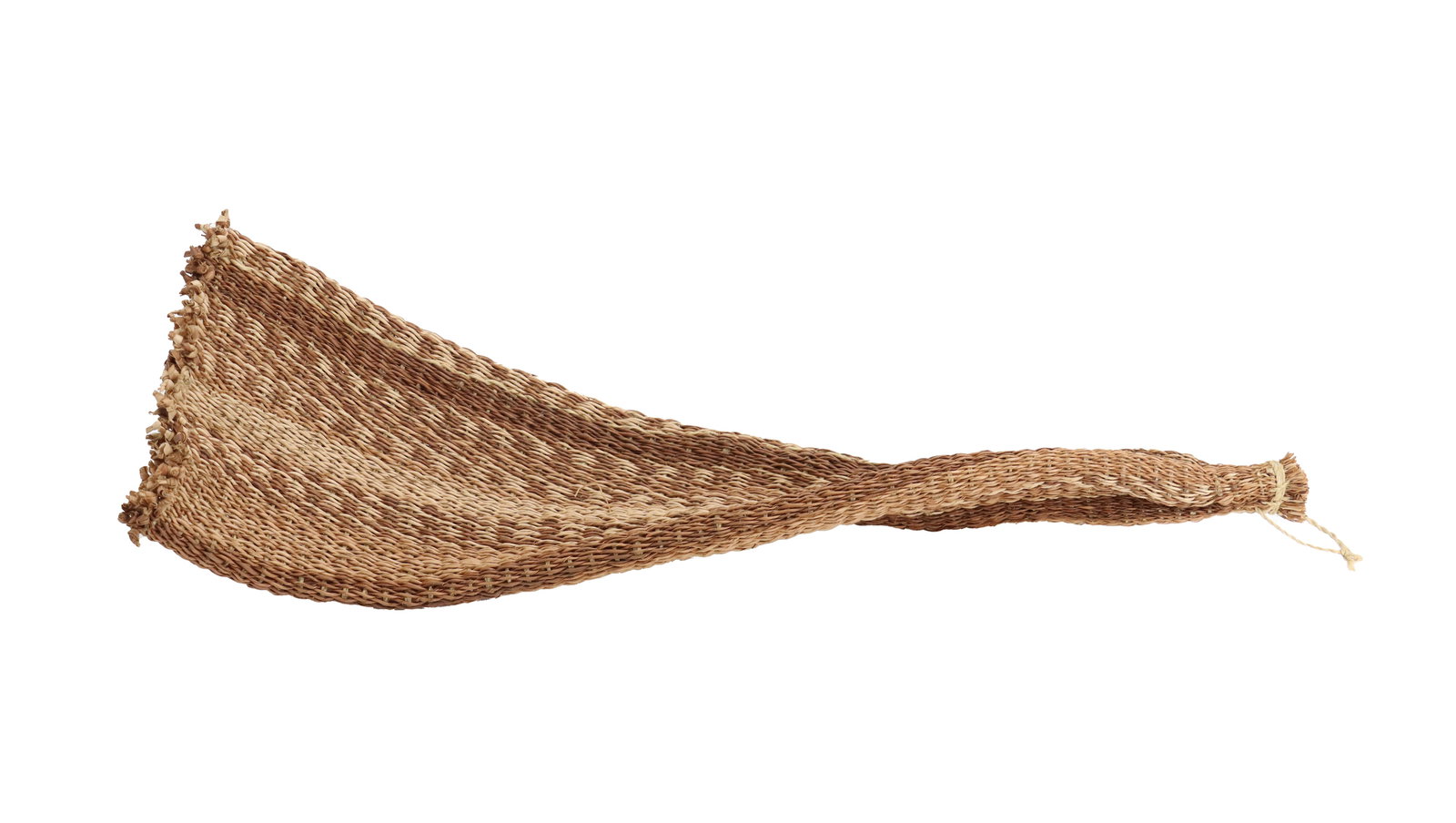 Papua New Guinea Woven Hand Broom: Papua New Guinea Woven Hand Broom. Size: 20 1/4 x 3 x 5 1/4 in.