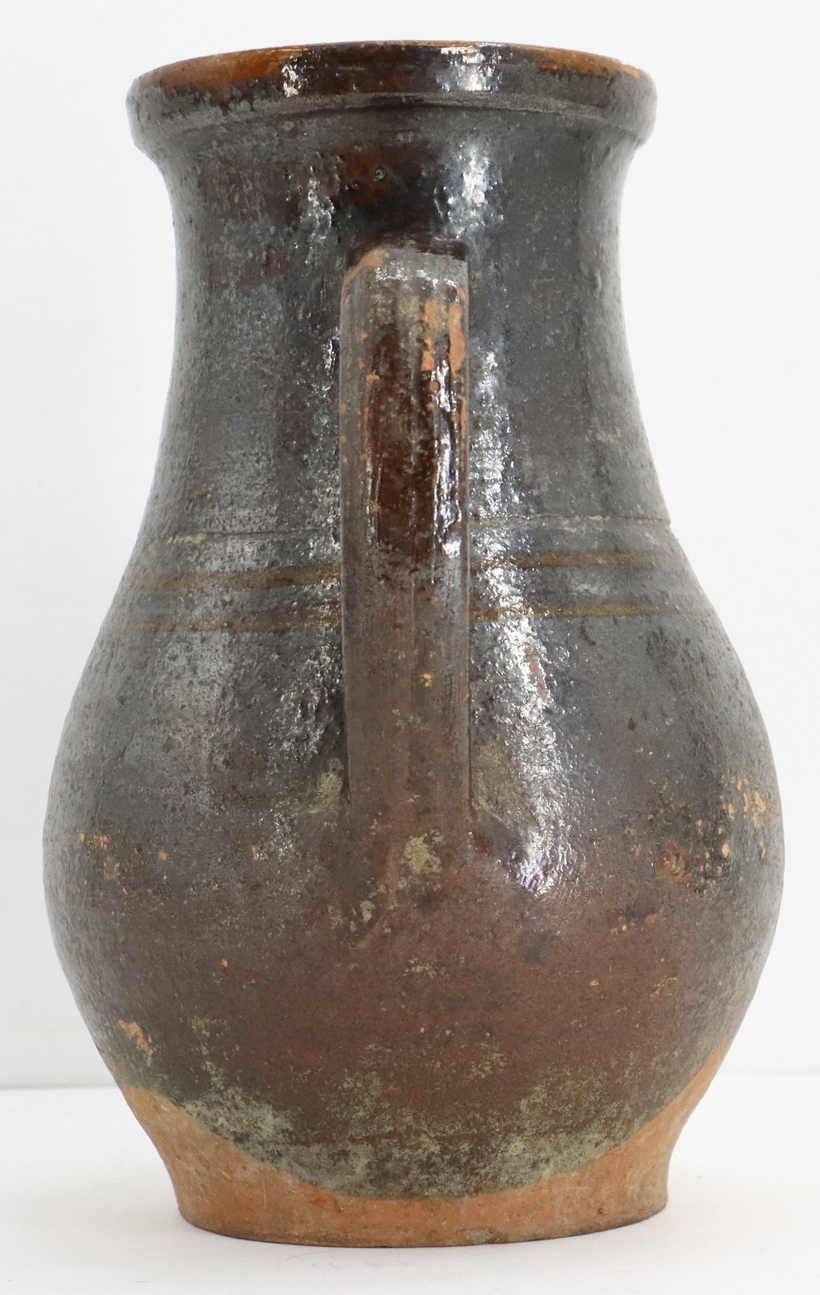 Redware Pottery Jug - 6