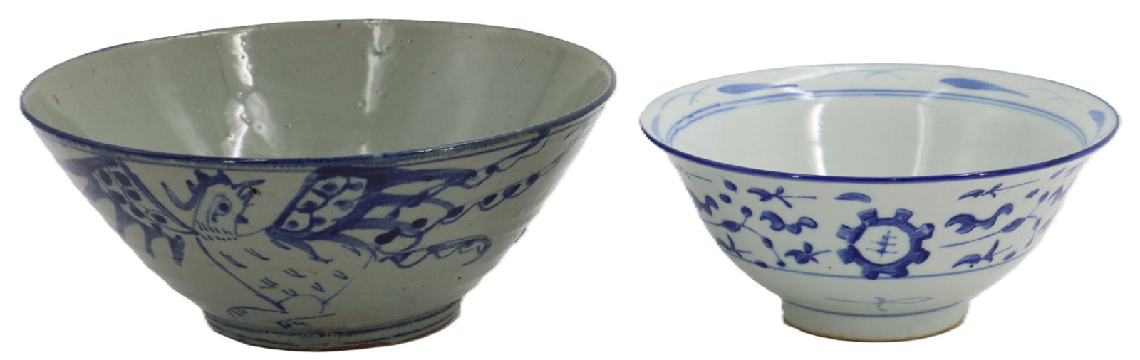 19th Century Chinese Porcelain Blue and White Bowls (1 of 20)