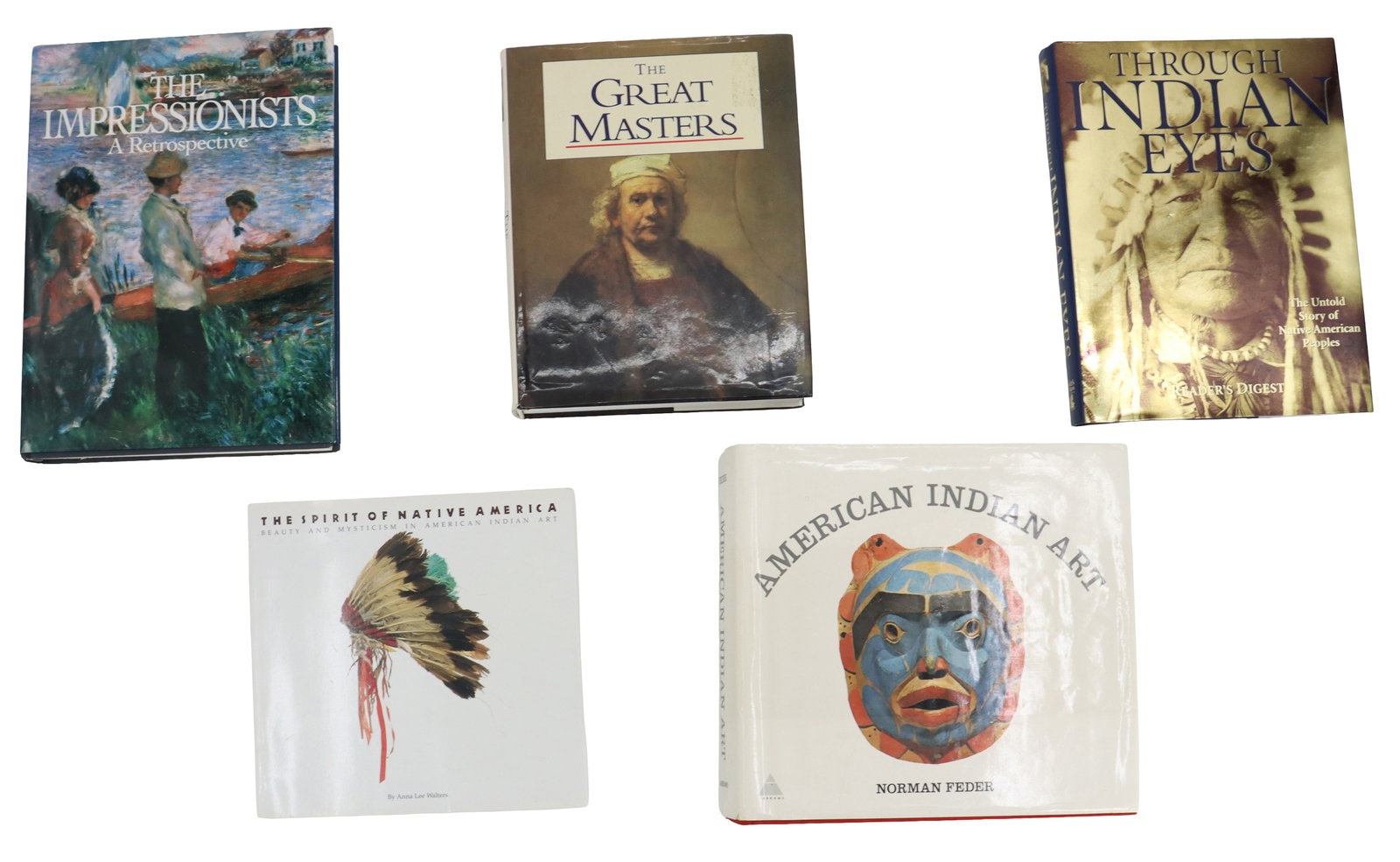 (5) Books on Classical European and Native American Art (1 of 9)