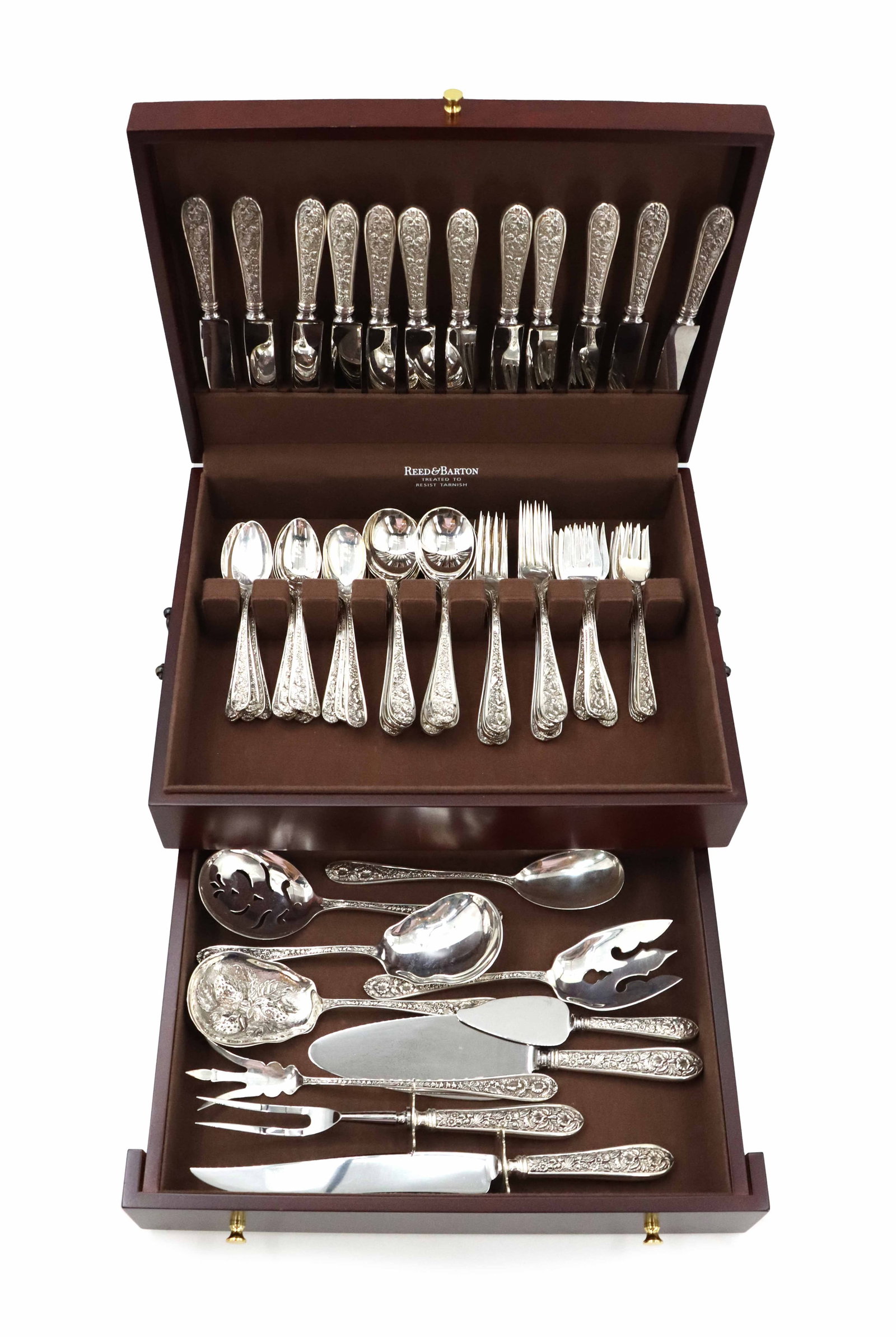 (84) Stieff Co. Sterling Silver Flatware - 97.750 ozt. (1 of 20)