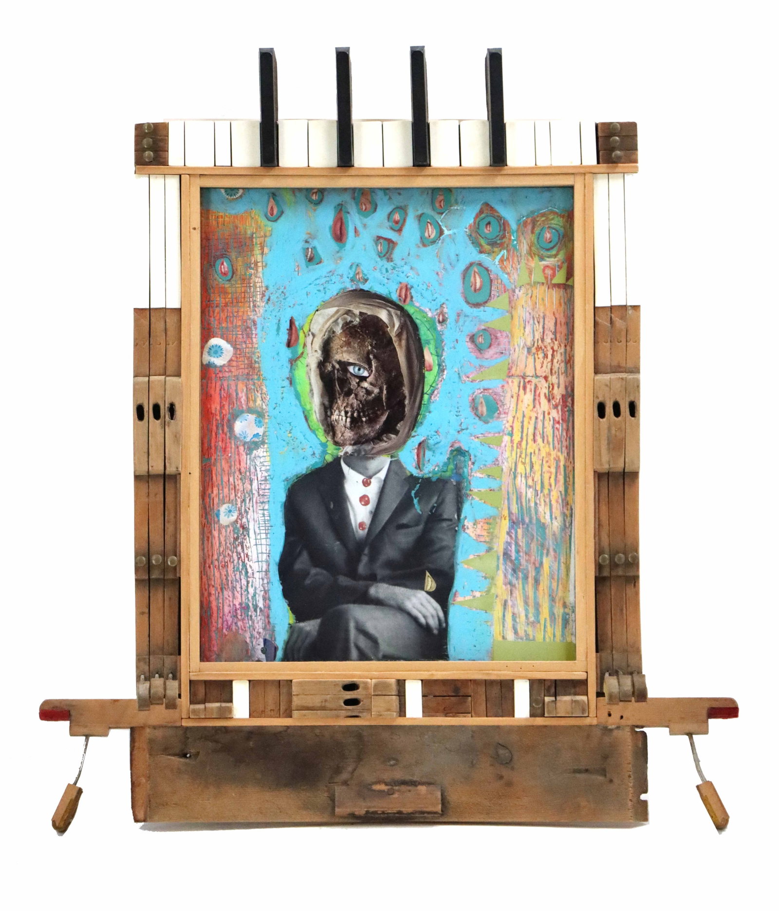 Brian Haverlock (20th/21st Century) American, Mixed Media Assemblage Folk Art (1 of 14)