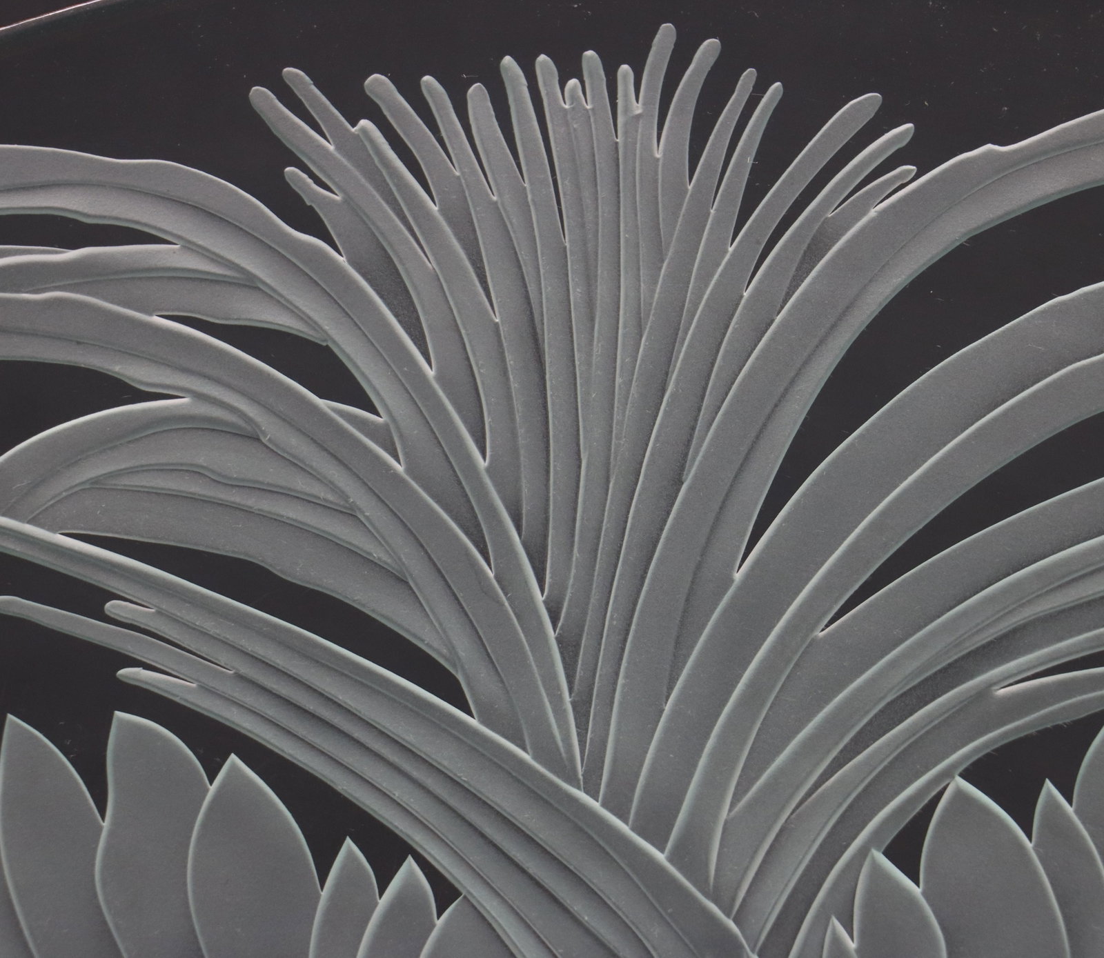 Lalique Crystal "Firebird" Frosted and Molded Sculpture - 12