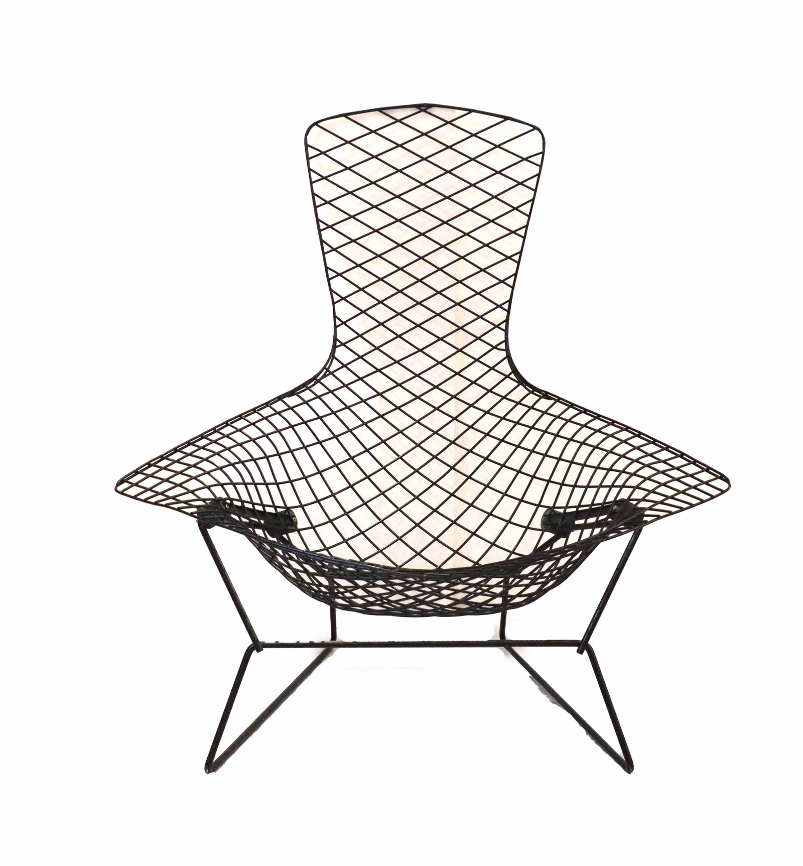 Harry Bertoia (1915-1978) American, Metal Frame "Bird" Lounge Chair for Knoll (1 of 13)